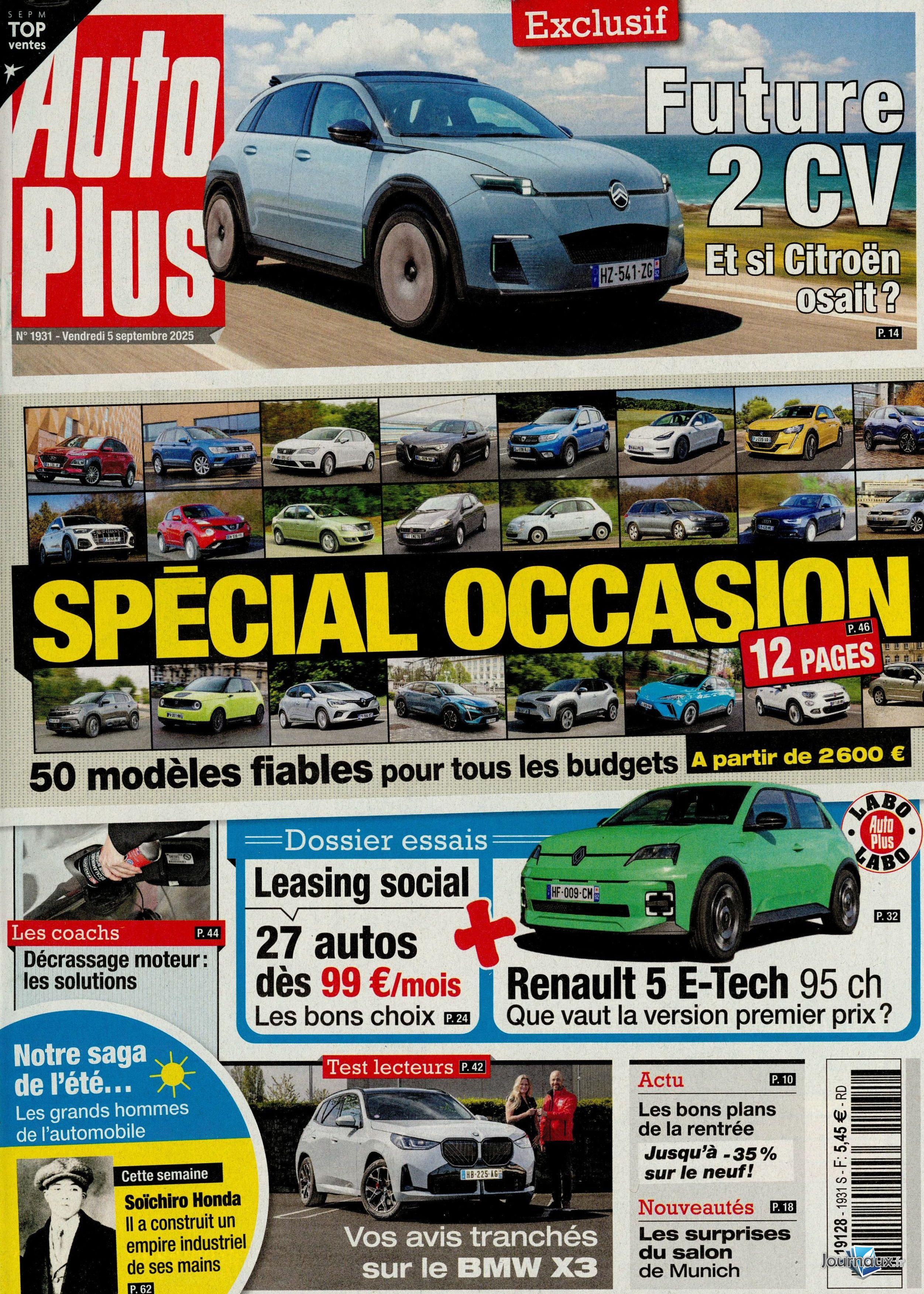 Auto Plus + Auto Plus Classiques n° 1931 2025-09-05