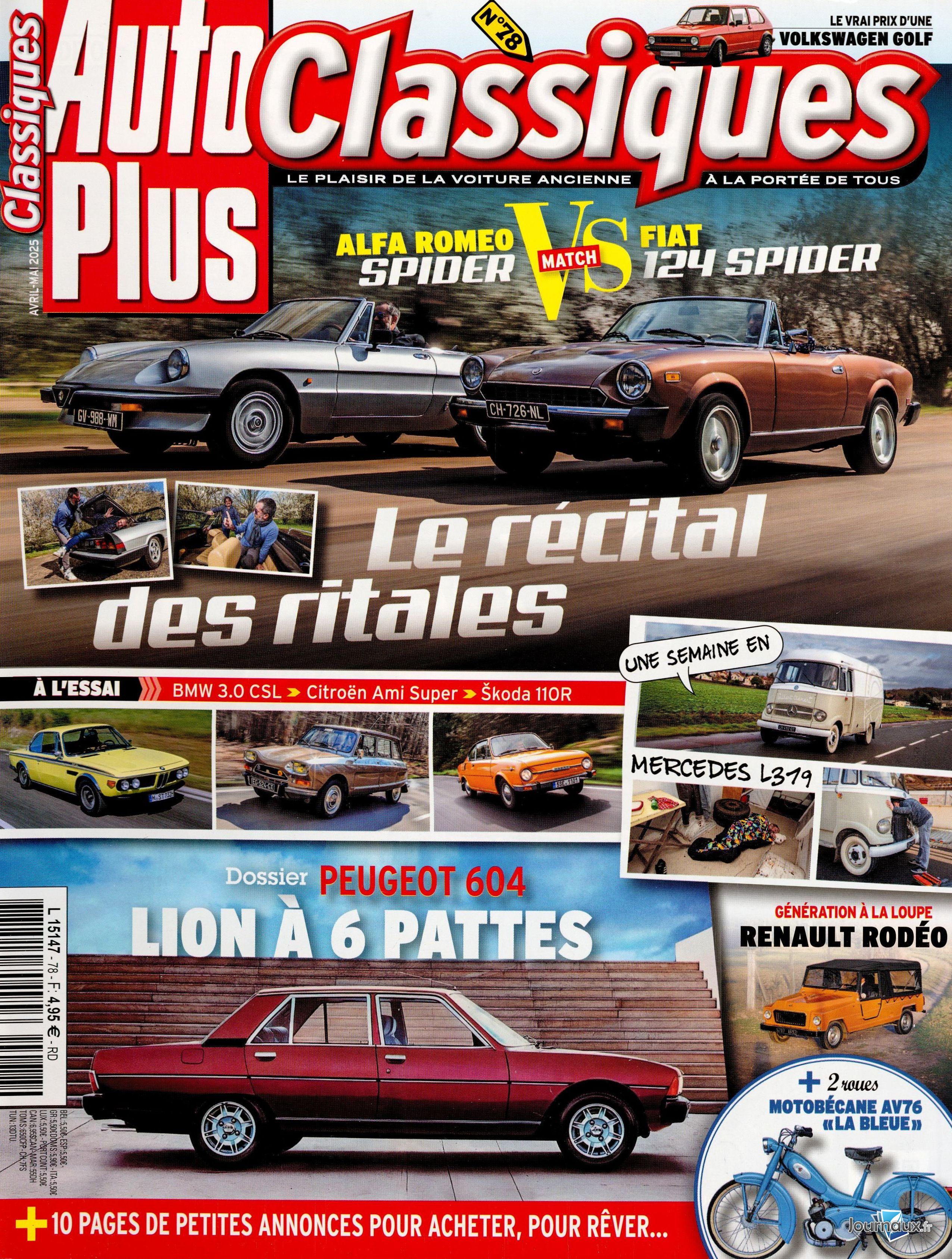 Auto Plus + Auto Plus Classiques n° 1941 2025-11-14