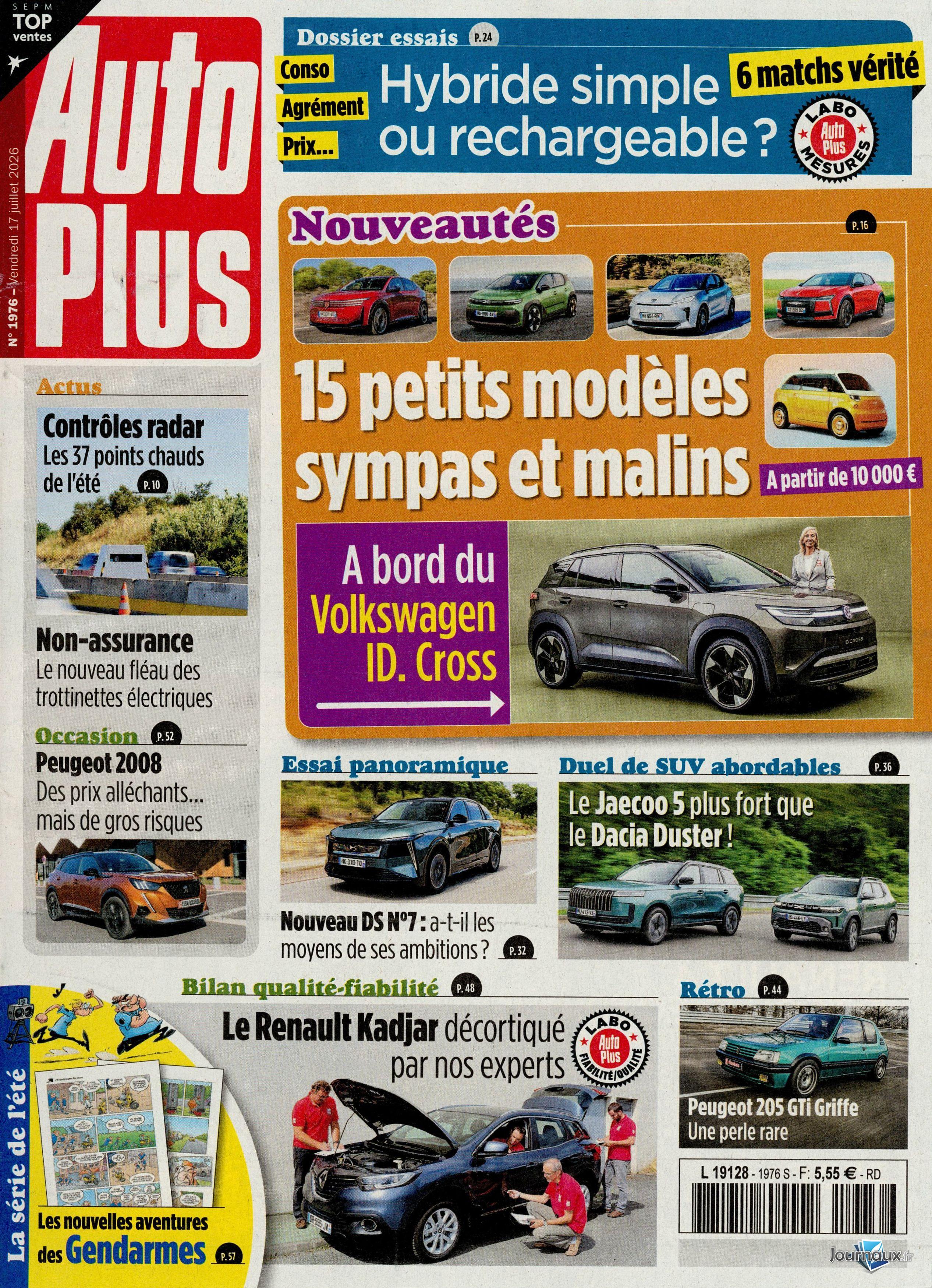 Auto Plus + Auto Plus Classiques n° 1976 2026-07-17