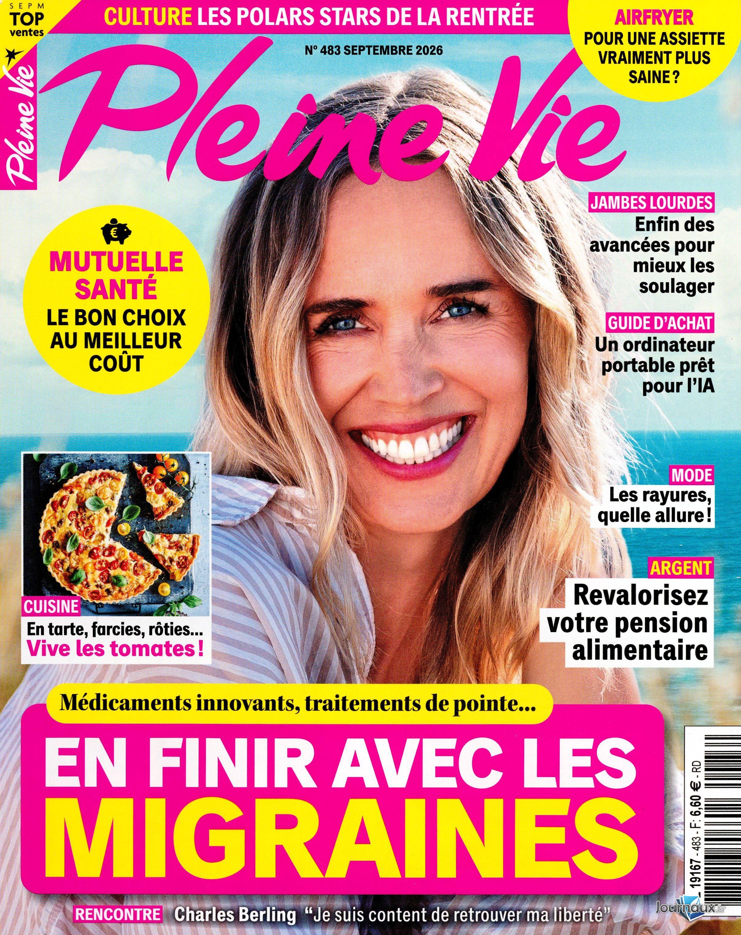 Pleine vie + Votre agenda n° 483 2026-08-03