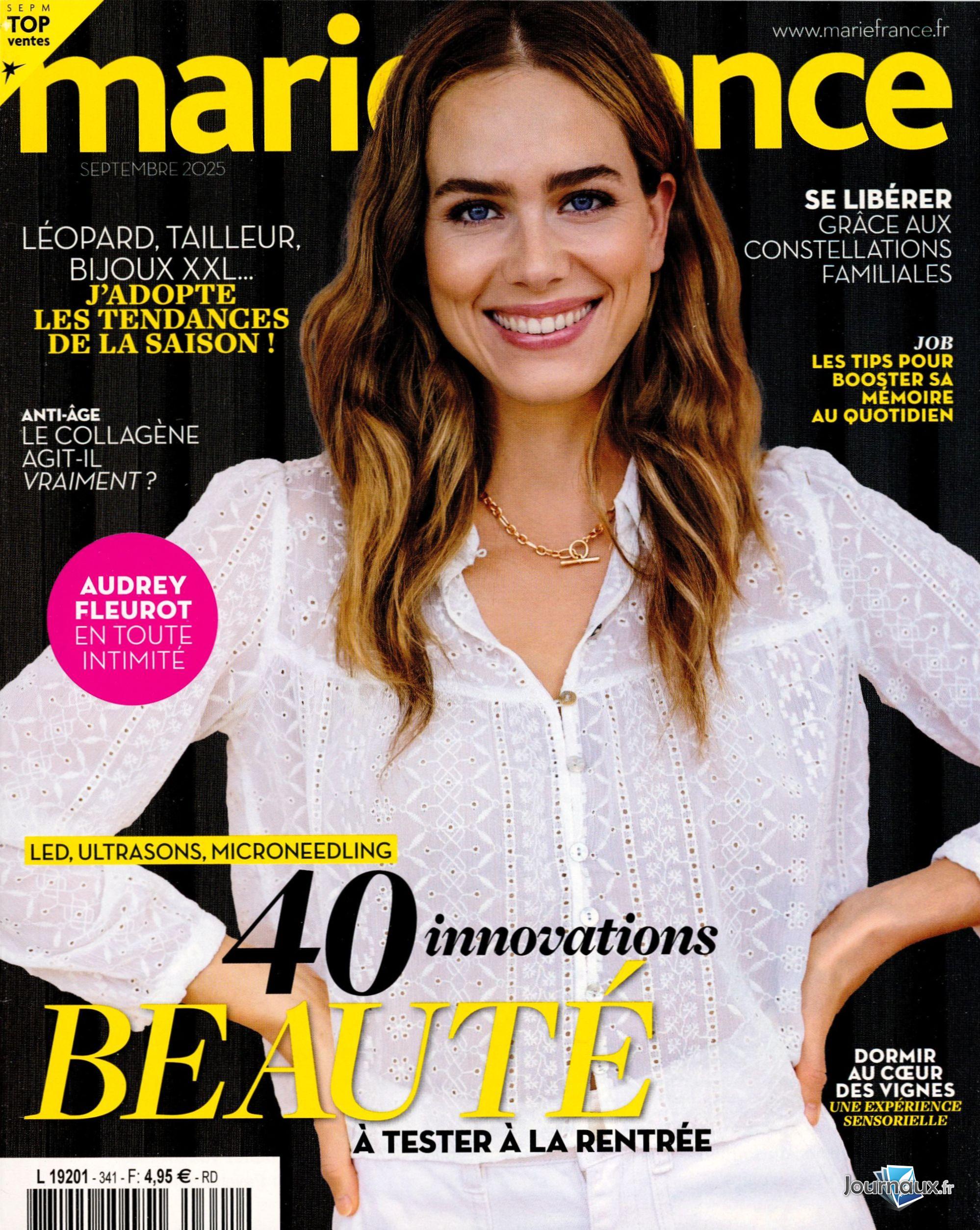 Marie France + Psychologies n° 341 2025-08-27