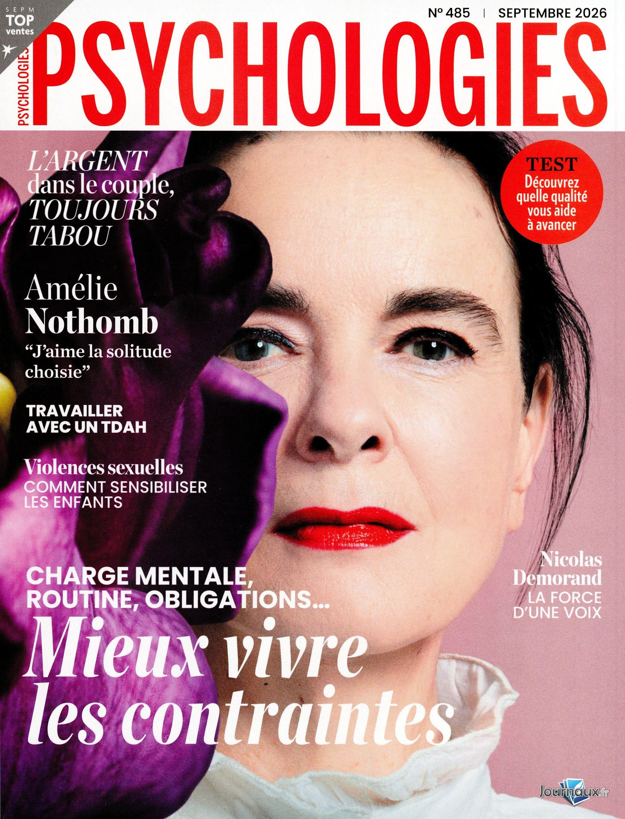 Marie France + Psychologies n° 349 2026-09-03