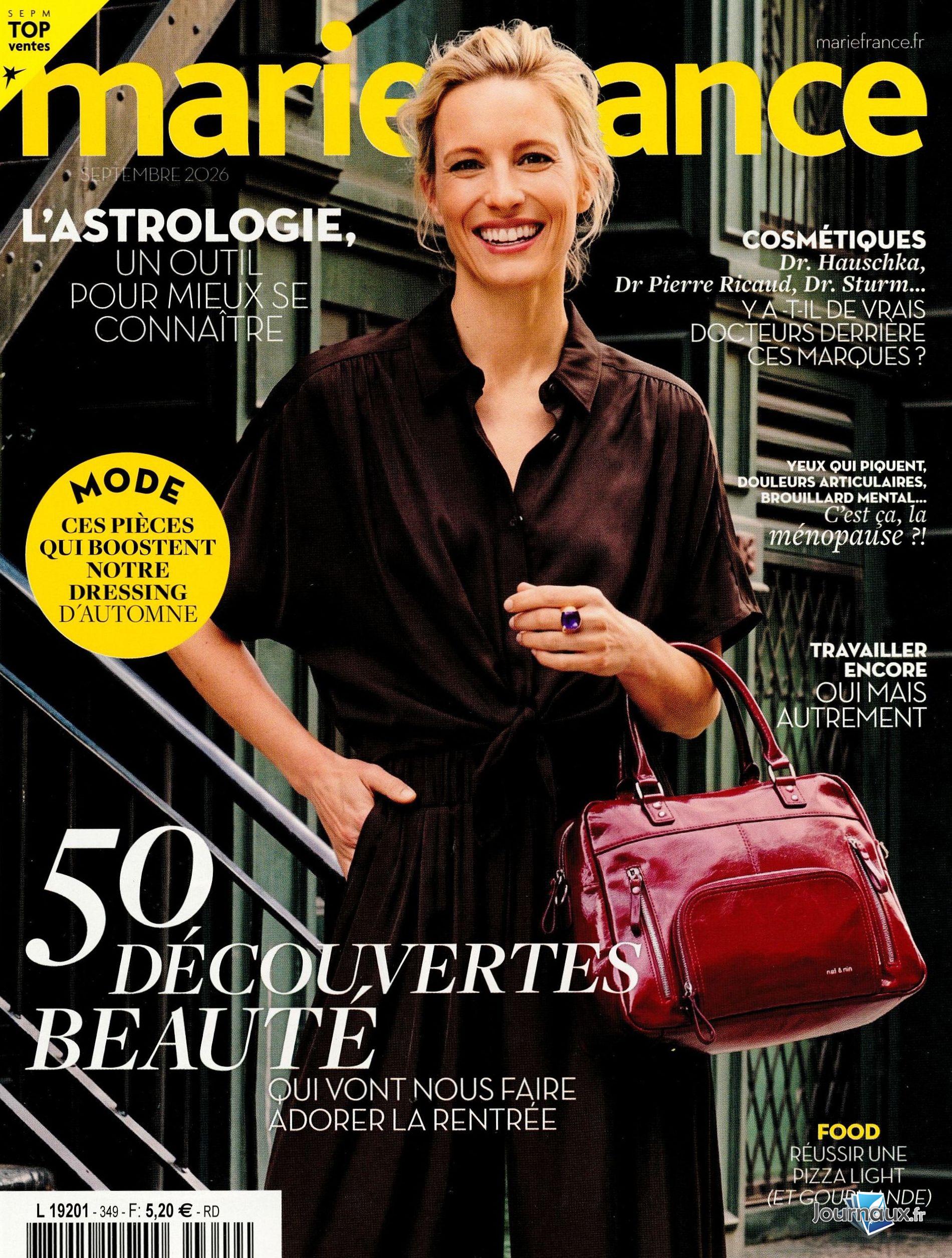 Marie France + Psychologies n° 349 2026-09-03