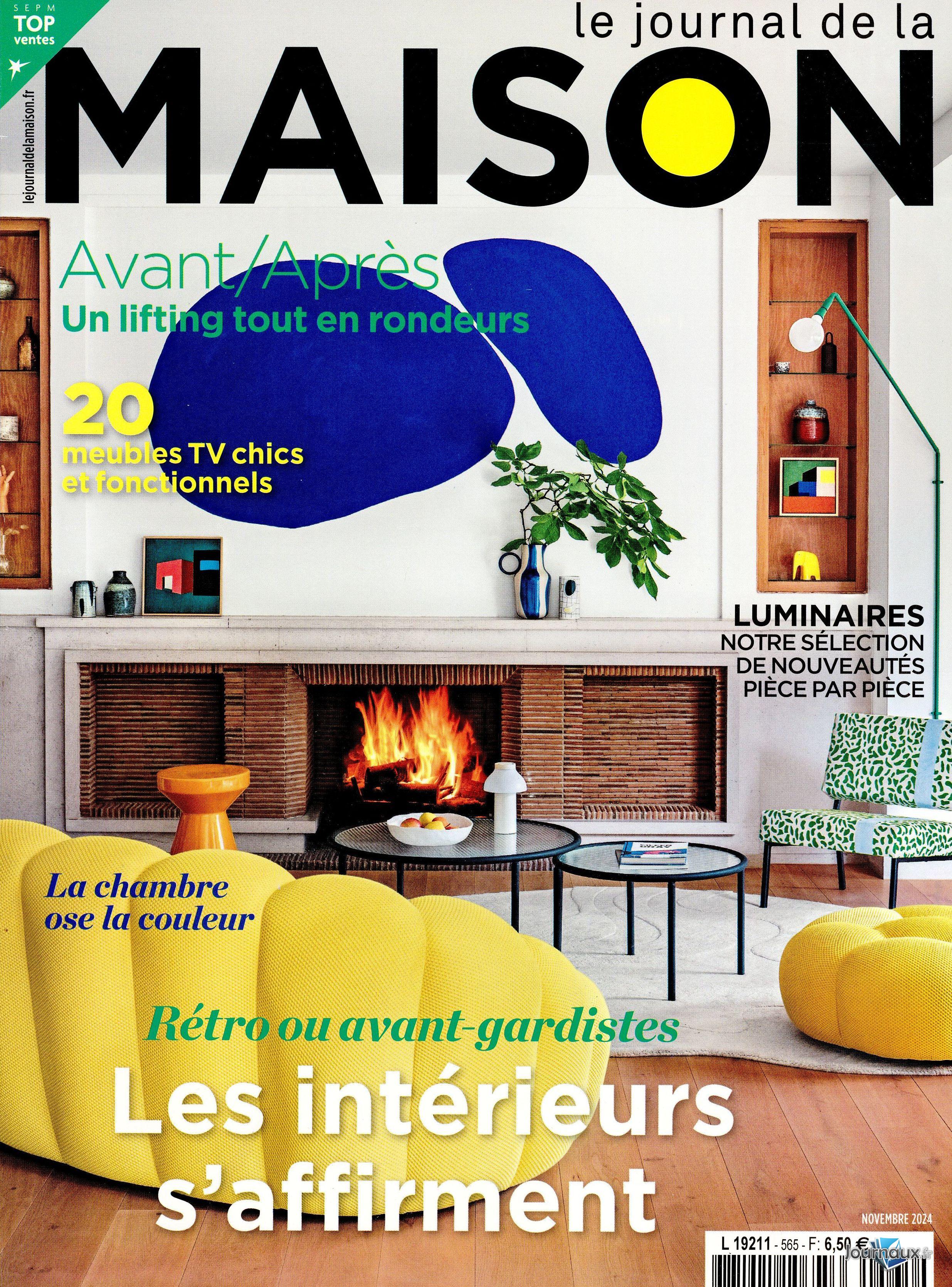 Le journal de la maison + un livre  n° 565 2024-10-25