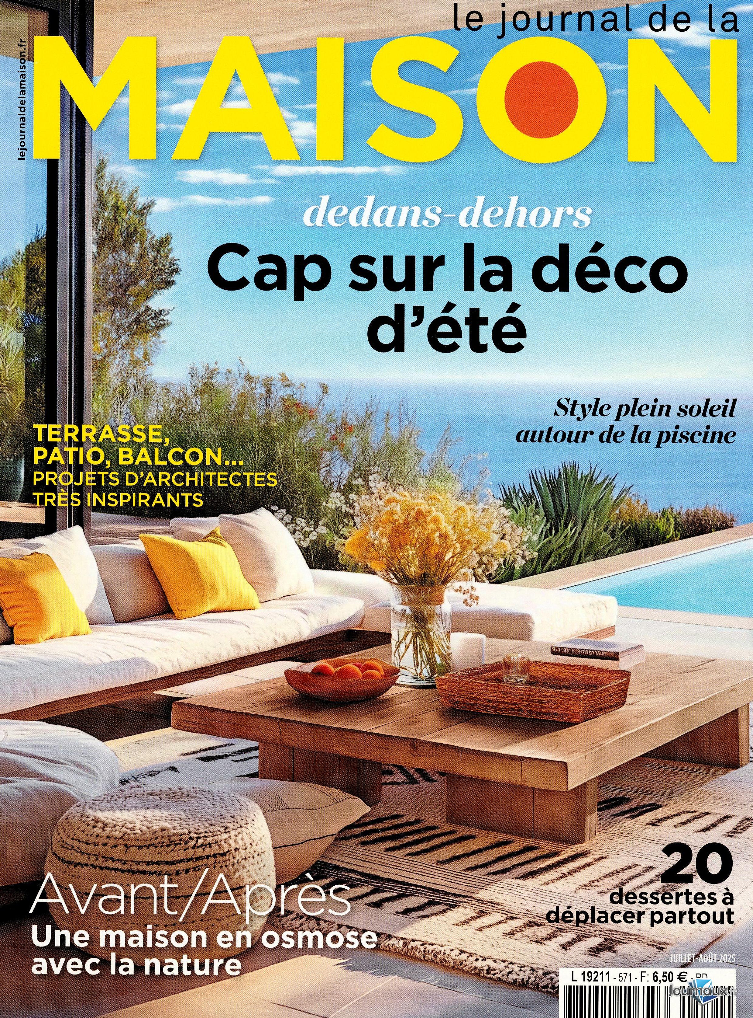 Le journal de la maison + un livre  n° 571 2025-06-19