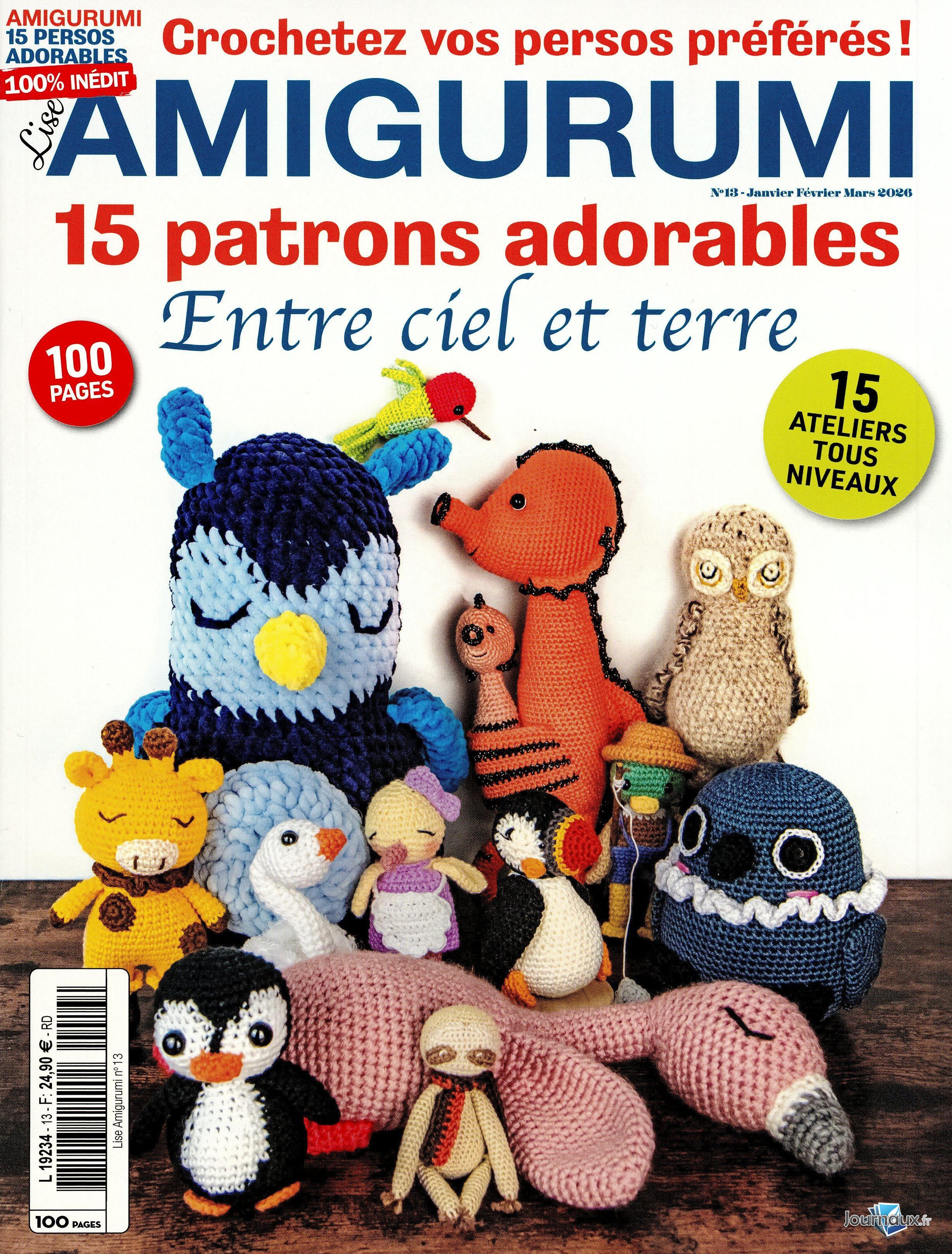 Amigurumi Offre Spécial 3 Revues  n° 13 2025-12-24