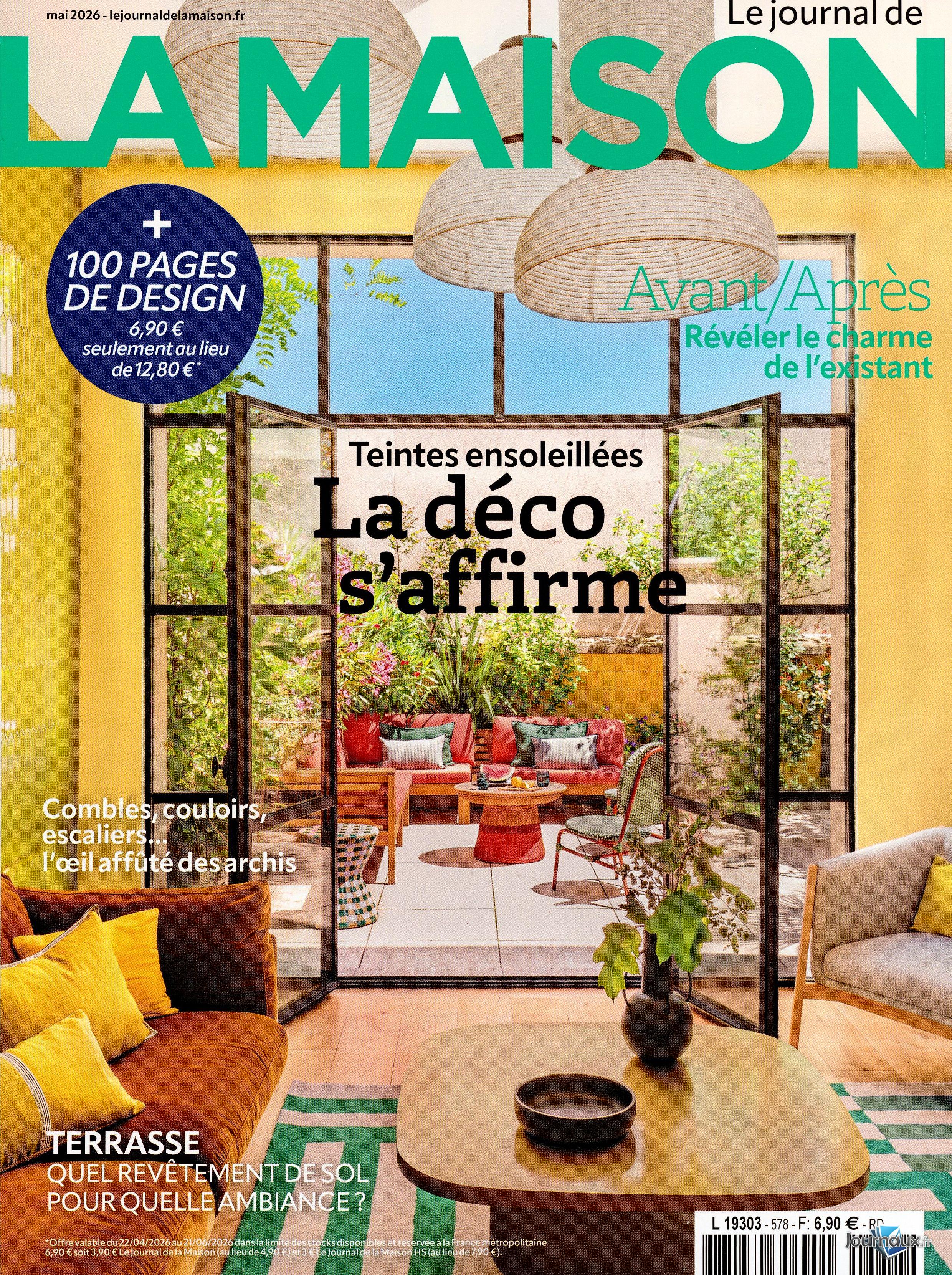 Journal de la Maison + Maison & travaux n° 578 2026-04-23