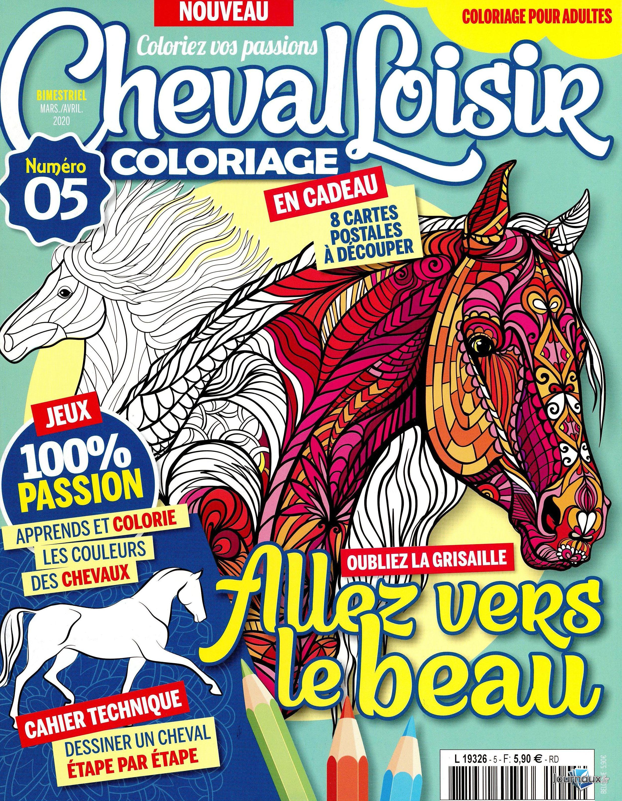 Cheval Loisir Coloriage n° 7 2021-05-17