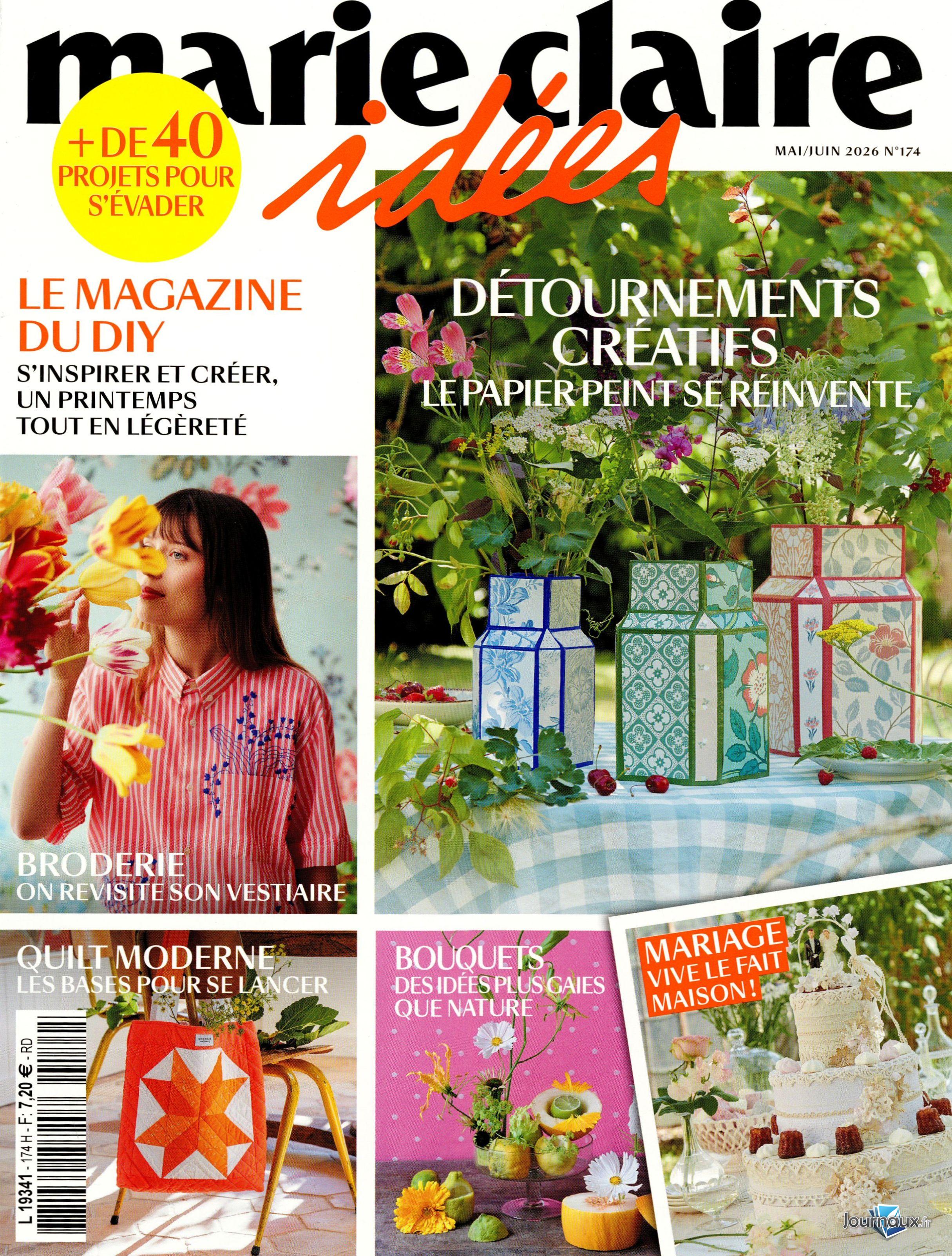 OFFRE DECOUVERTE: Marie Claire Idées + Marie Claire Maison n° 174 2026-04-23