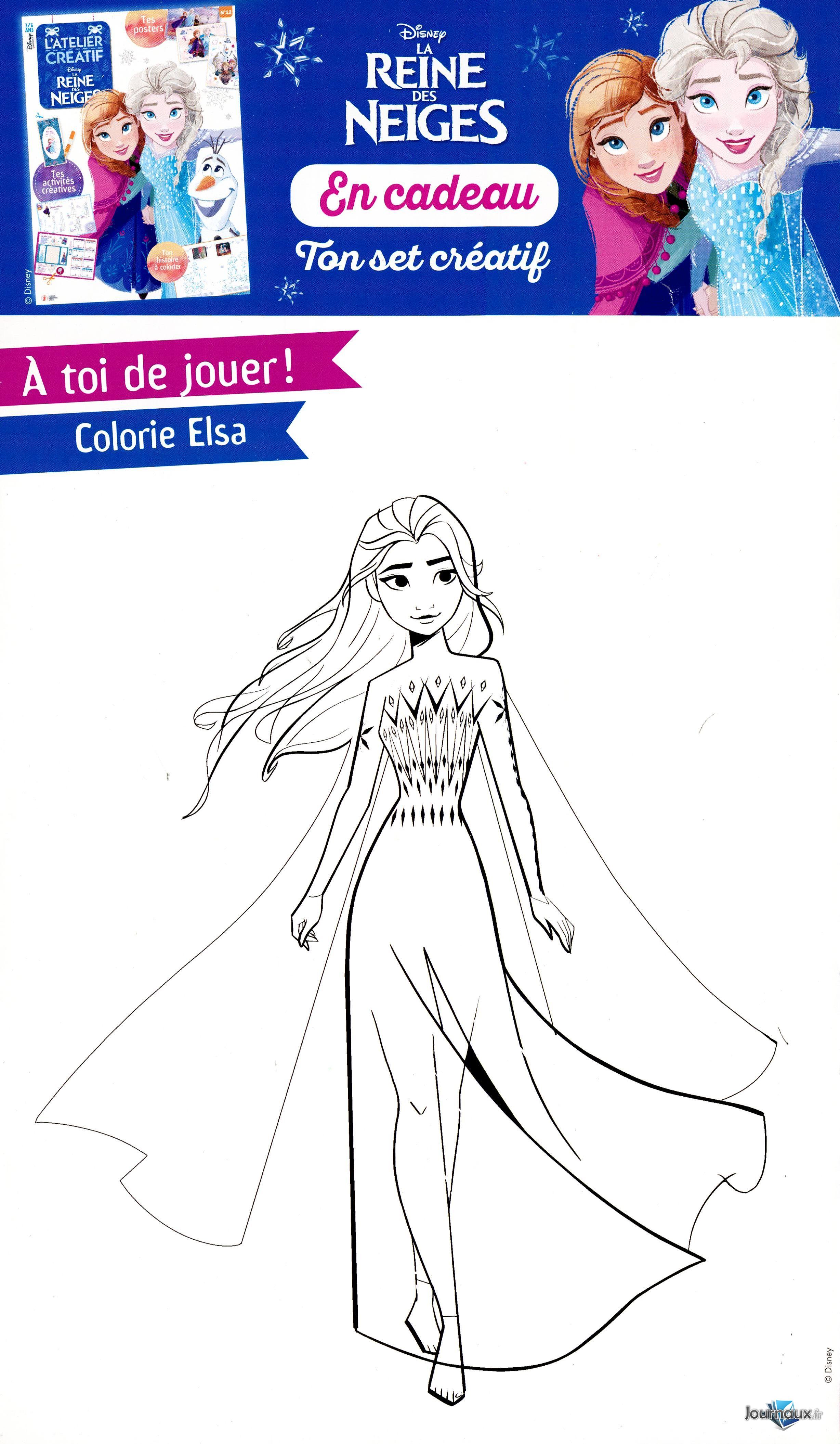 La reine des neiges - L'atelier créatif  n° 12 2023-01-04