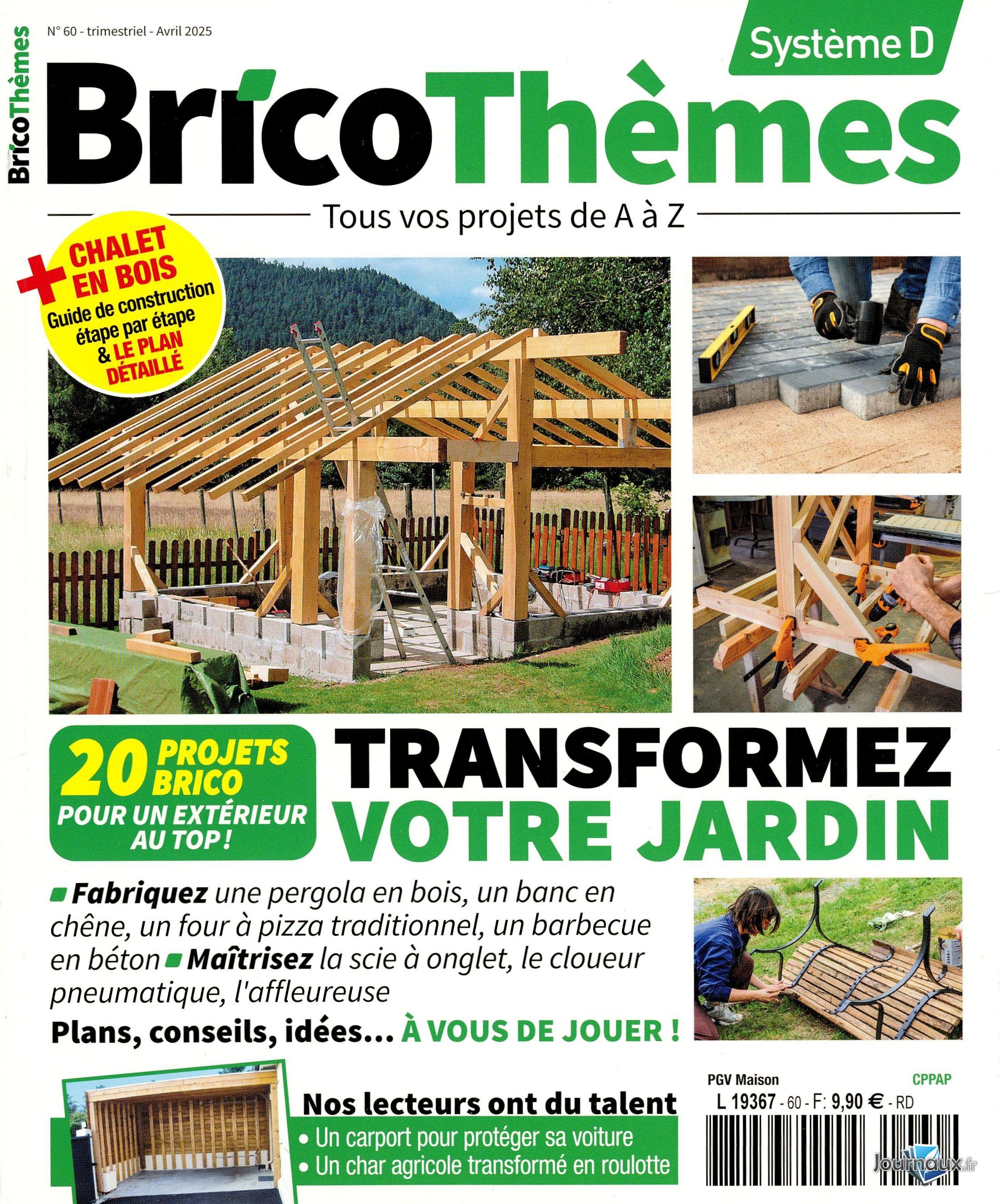 Bricothèmes + Système D n° 60 2025-03-28
