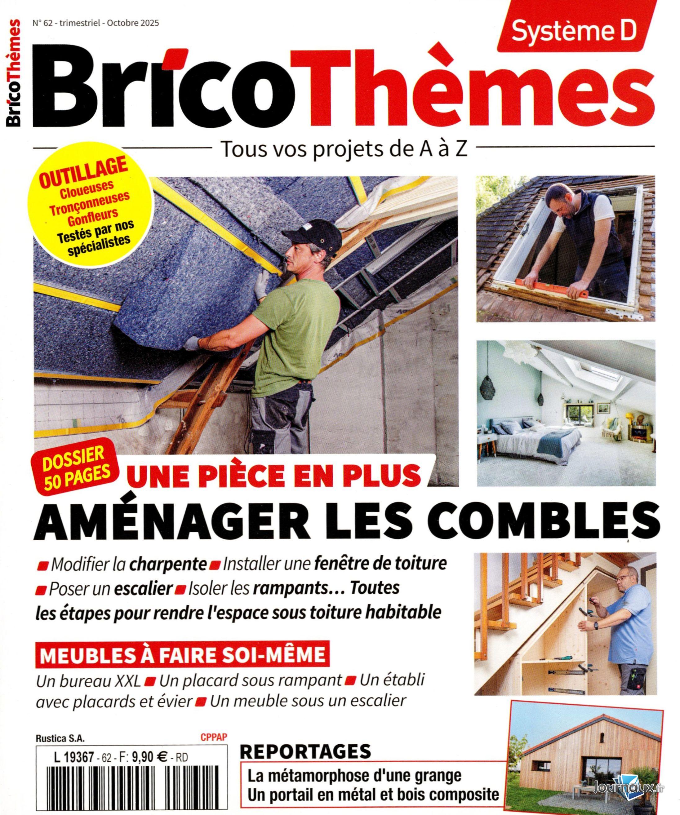 Bricothèmes + Système D n° 62 2025-09-30