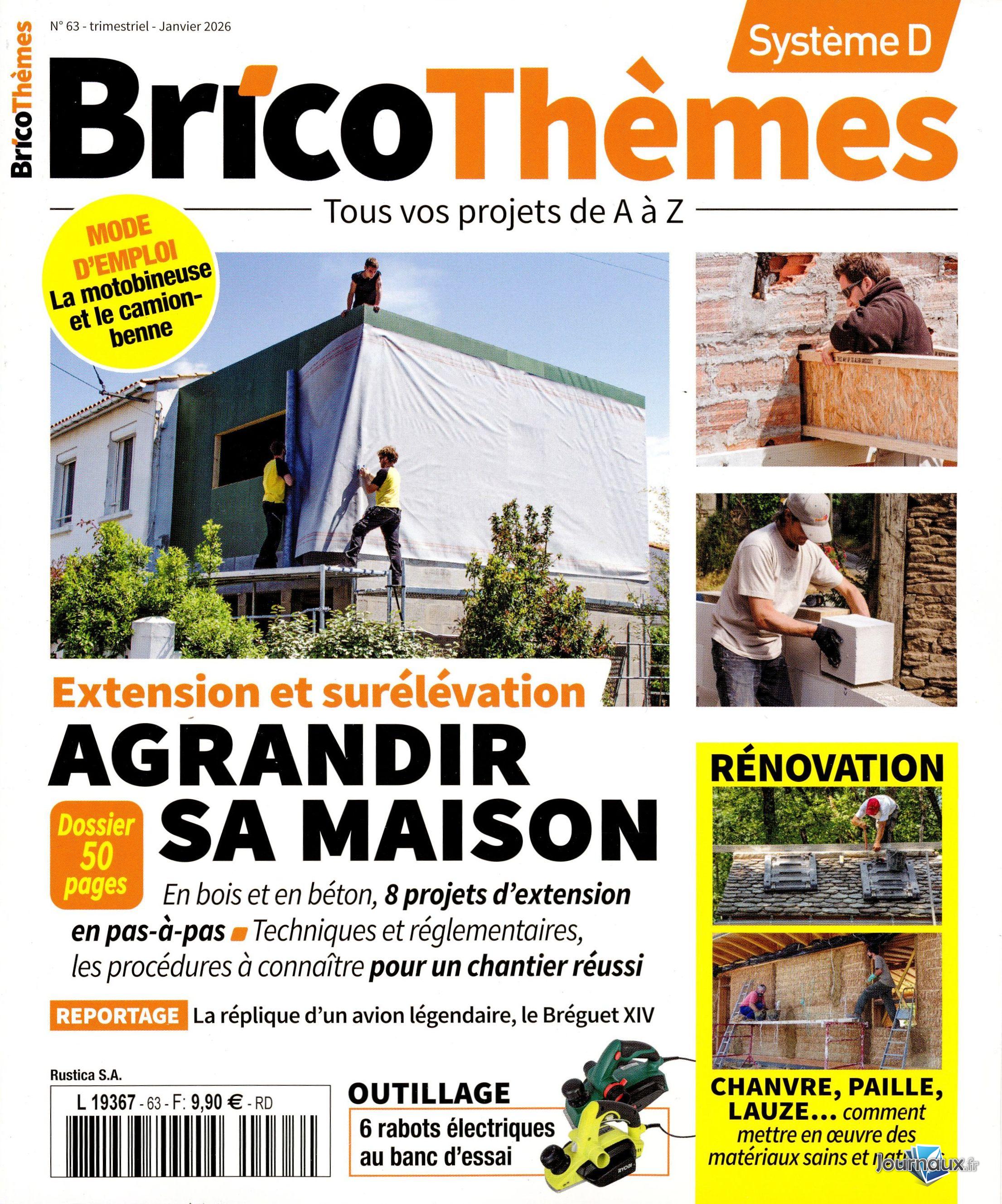 Bricothèmes + Système D n° 63 2025-12-23