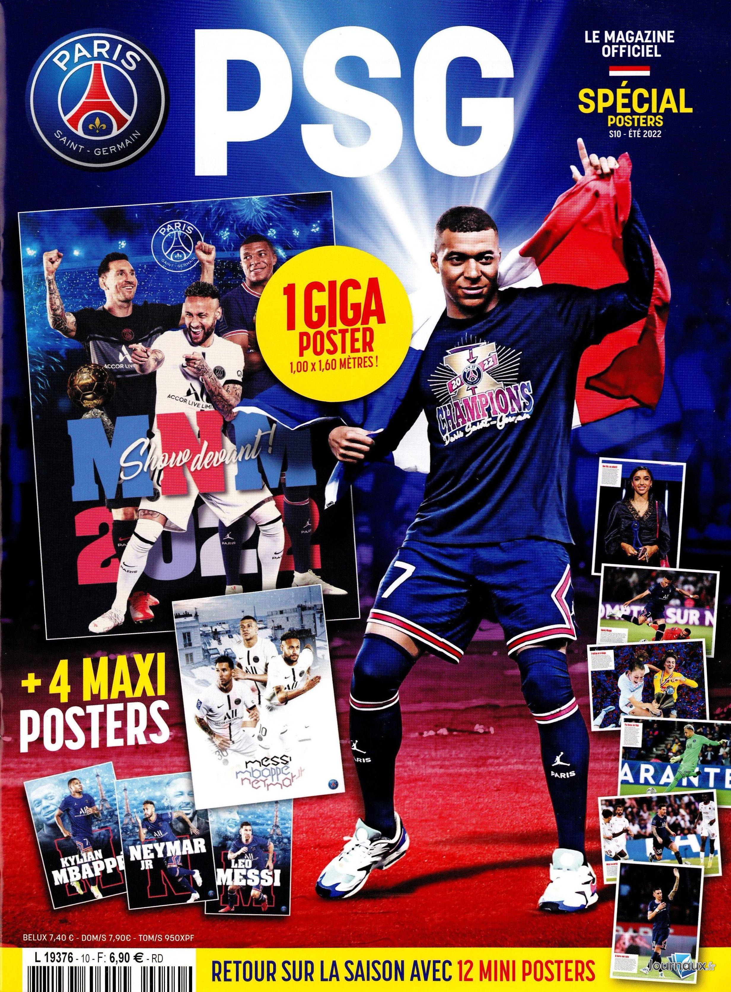 PSG Spécial Posters n° 10 2022-07-30