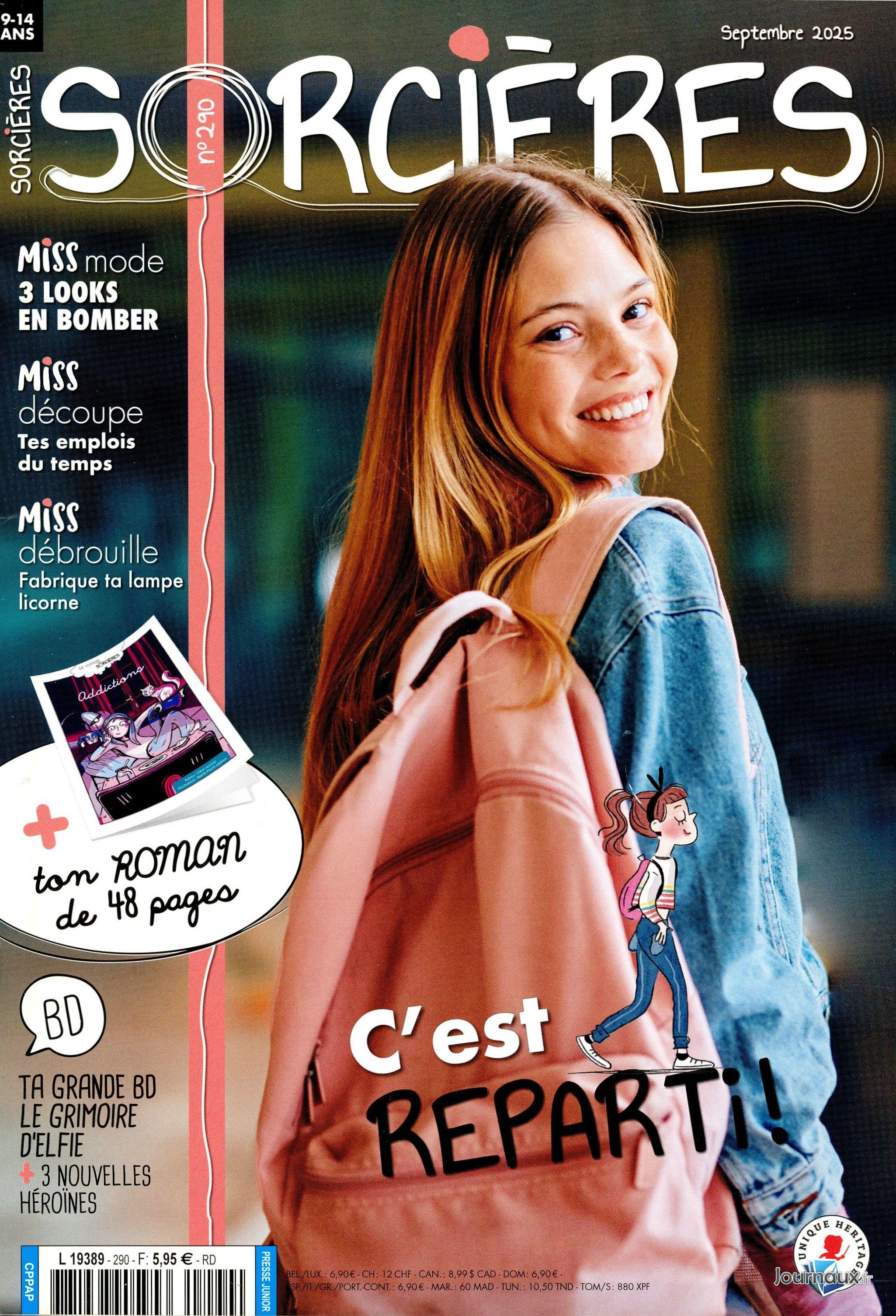 Sorcières  n° 290 2025-08-20