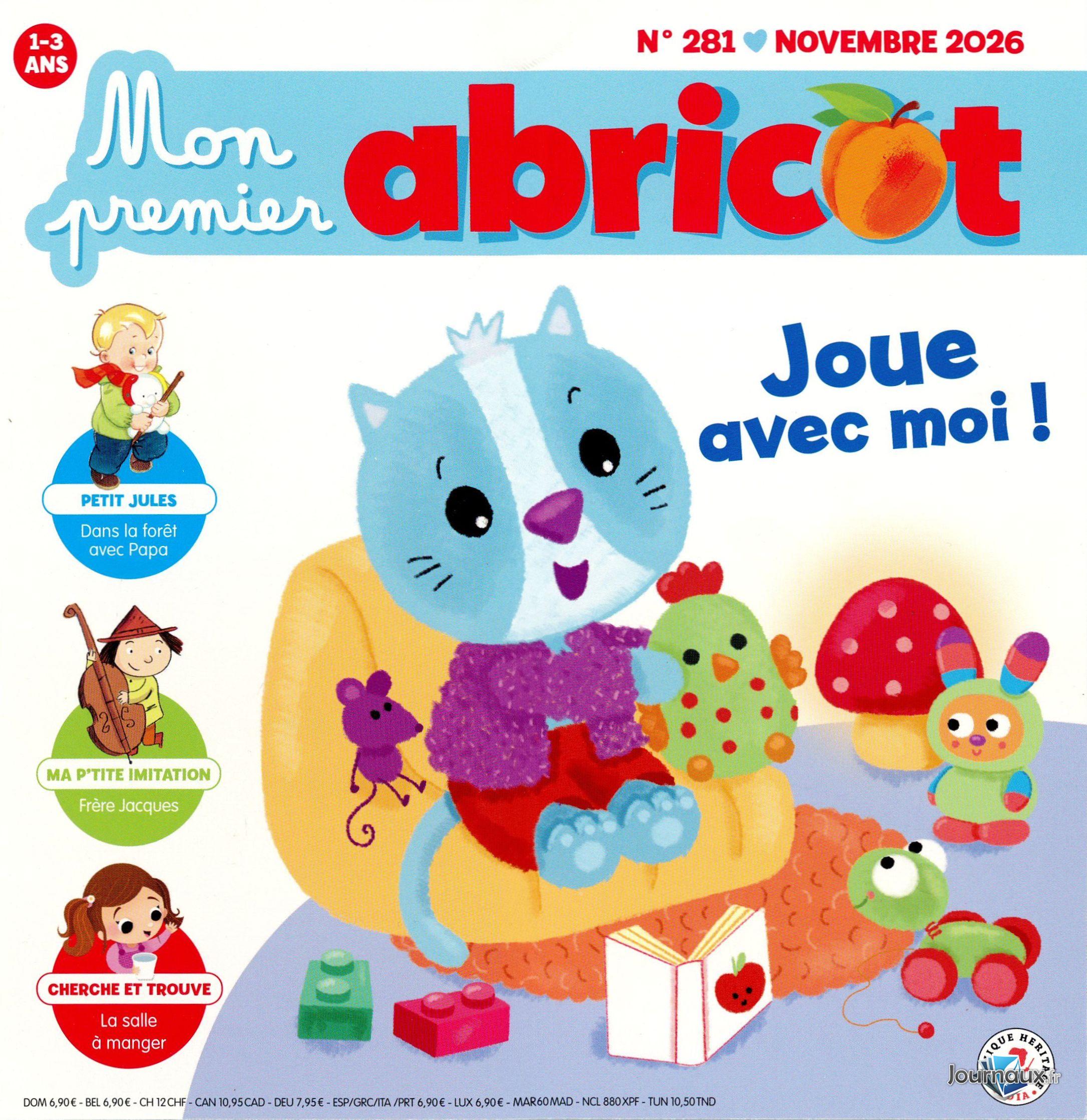 Mon Premier Abricot n° 281 2026-10-22