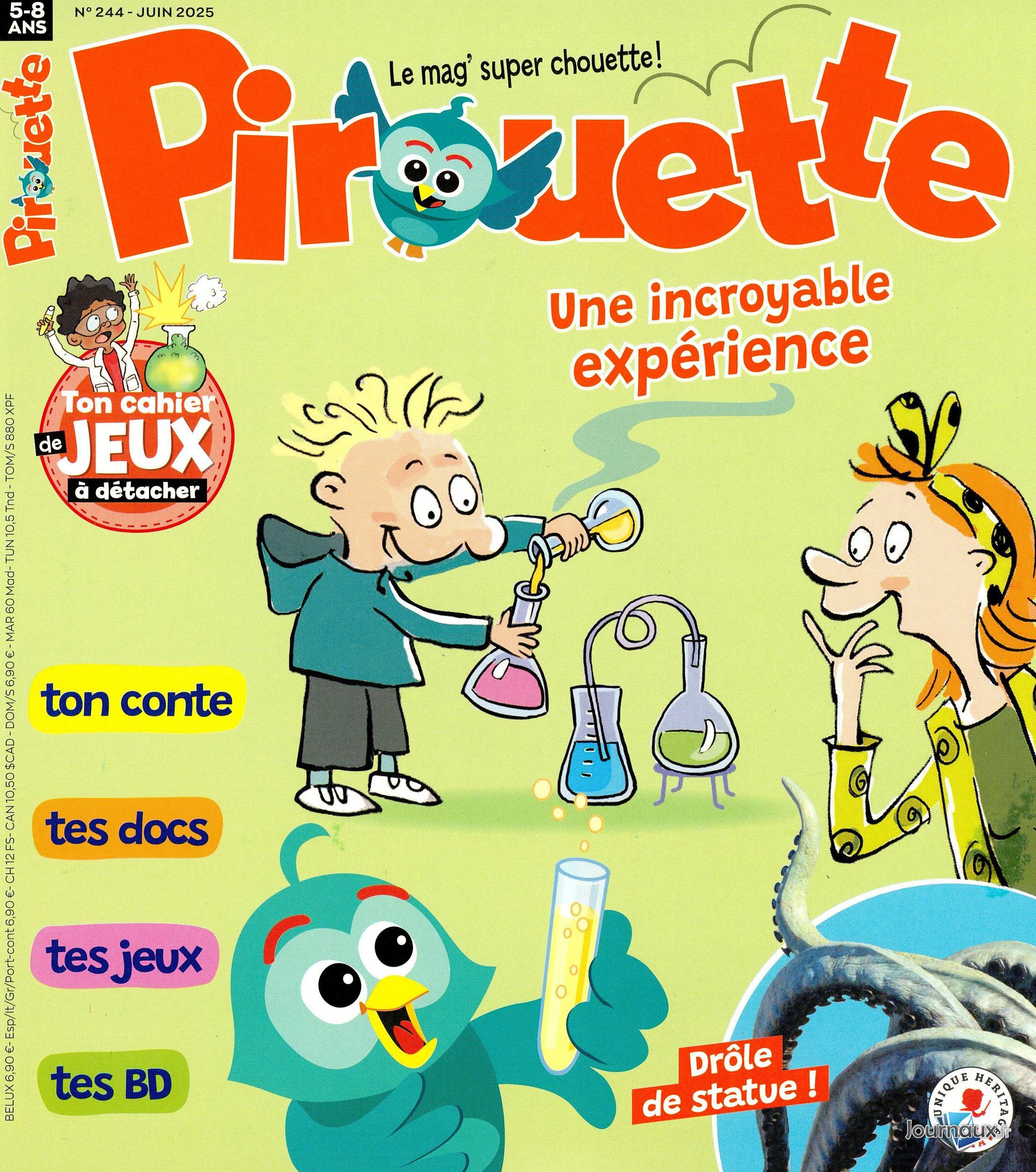 Pirouette Tout sur Les Animaux n° 46 2025-06-24