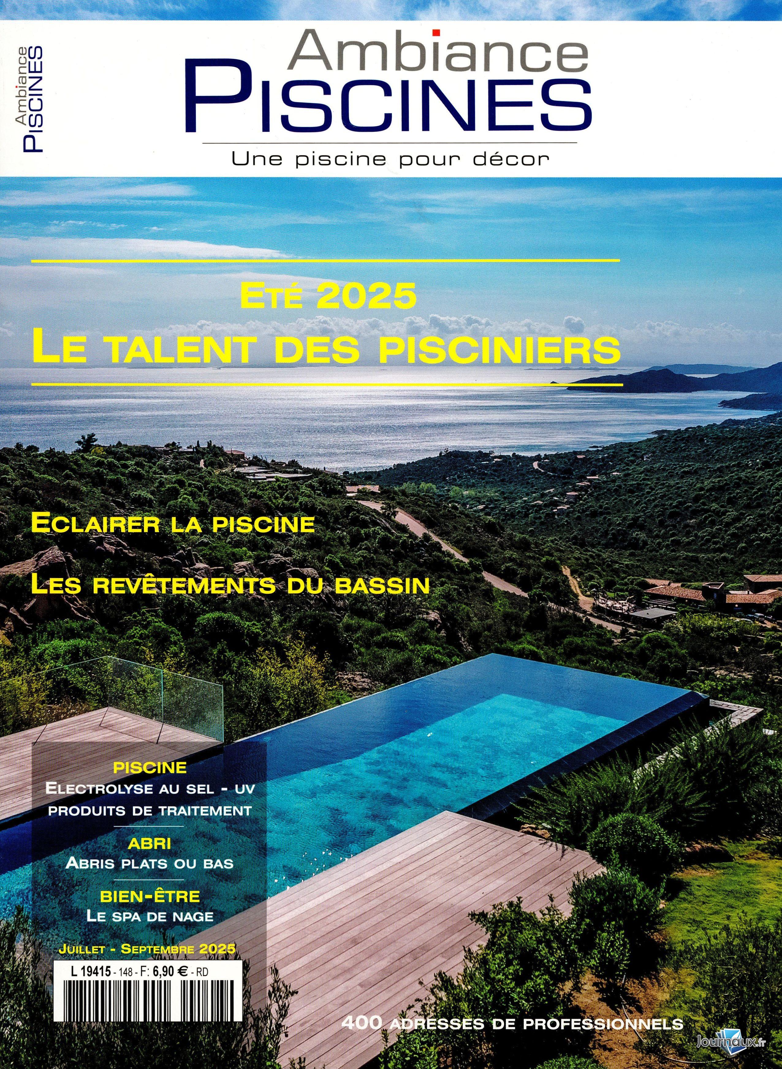 Ambiance Piscines International   n° 148 2025-07-29