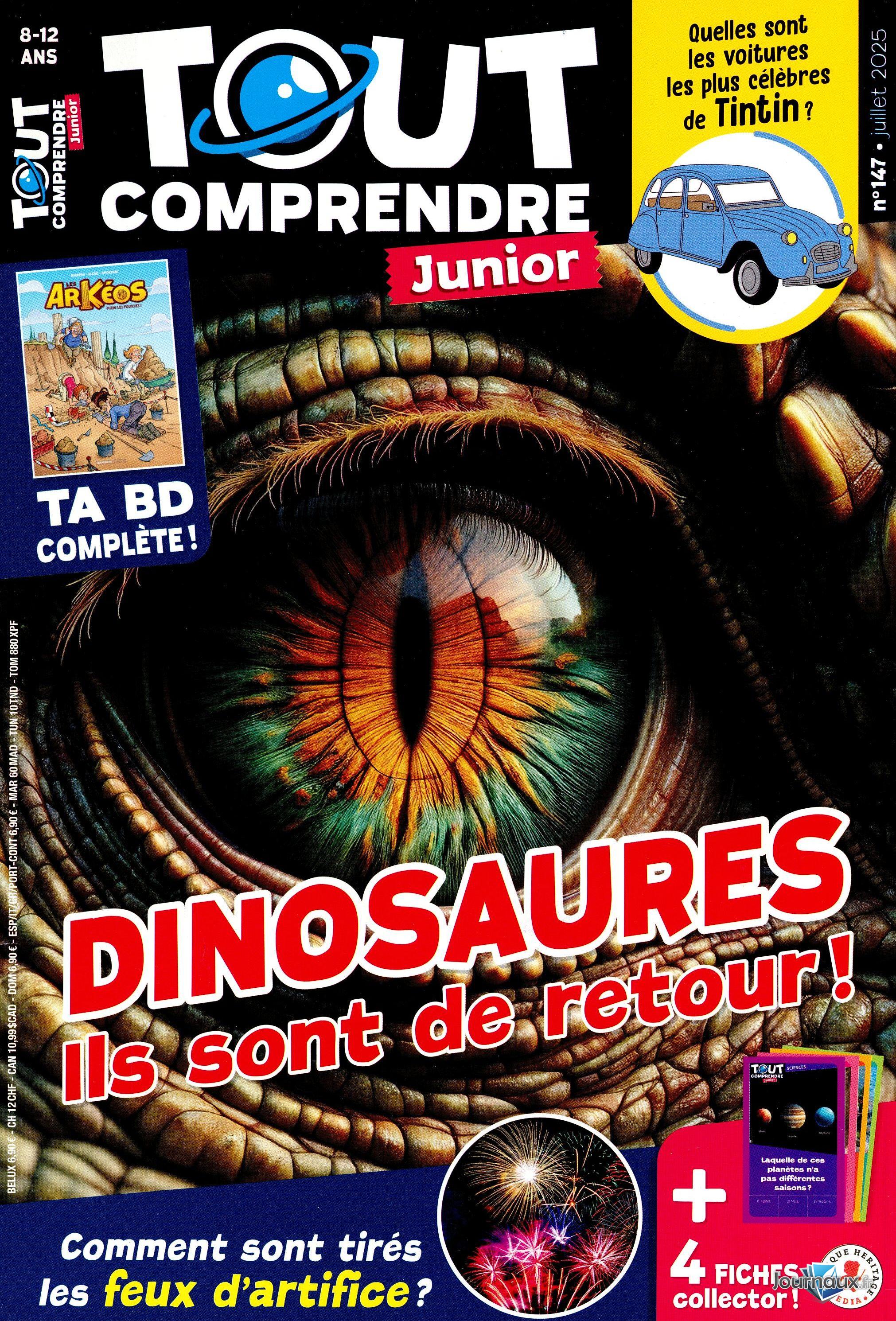 Tout Comprendre Junior - 2 magazines (Février+Mars 2025)) n° 147 2025-06-25