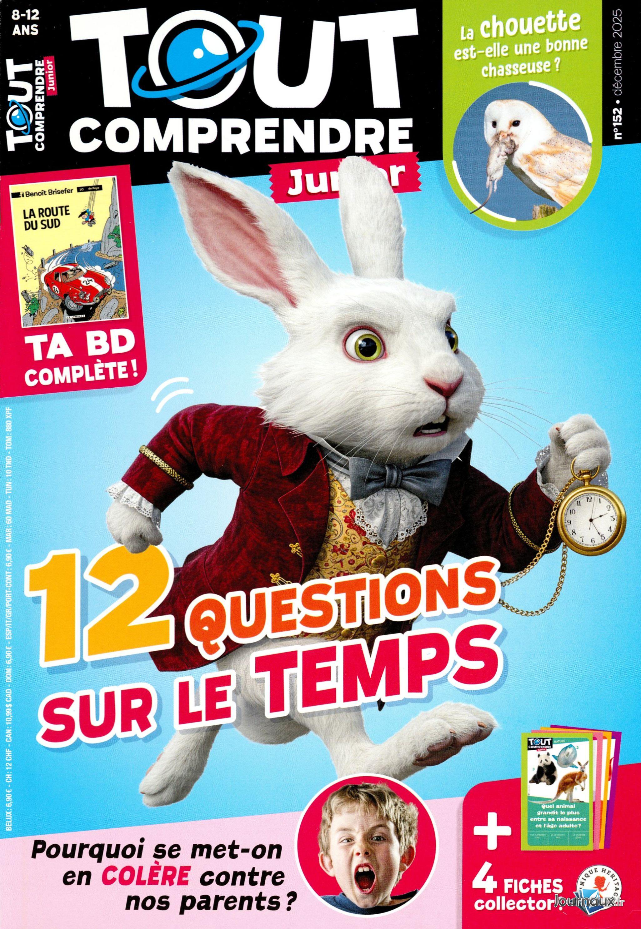 Tout Comprendre Junior - 2 magazines (octobre-novembre2025) n° 153 2025-12-19