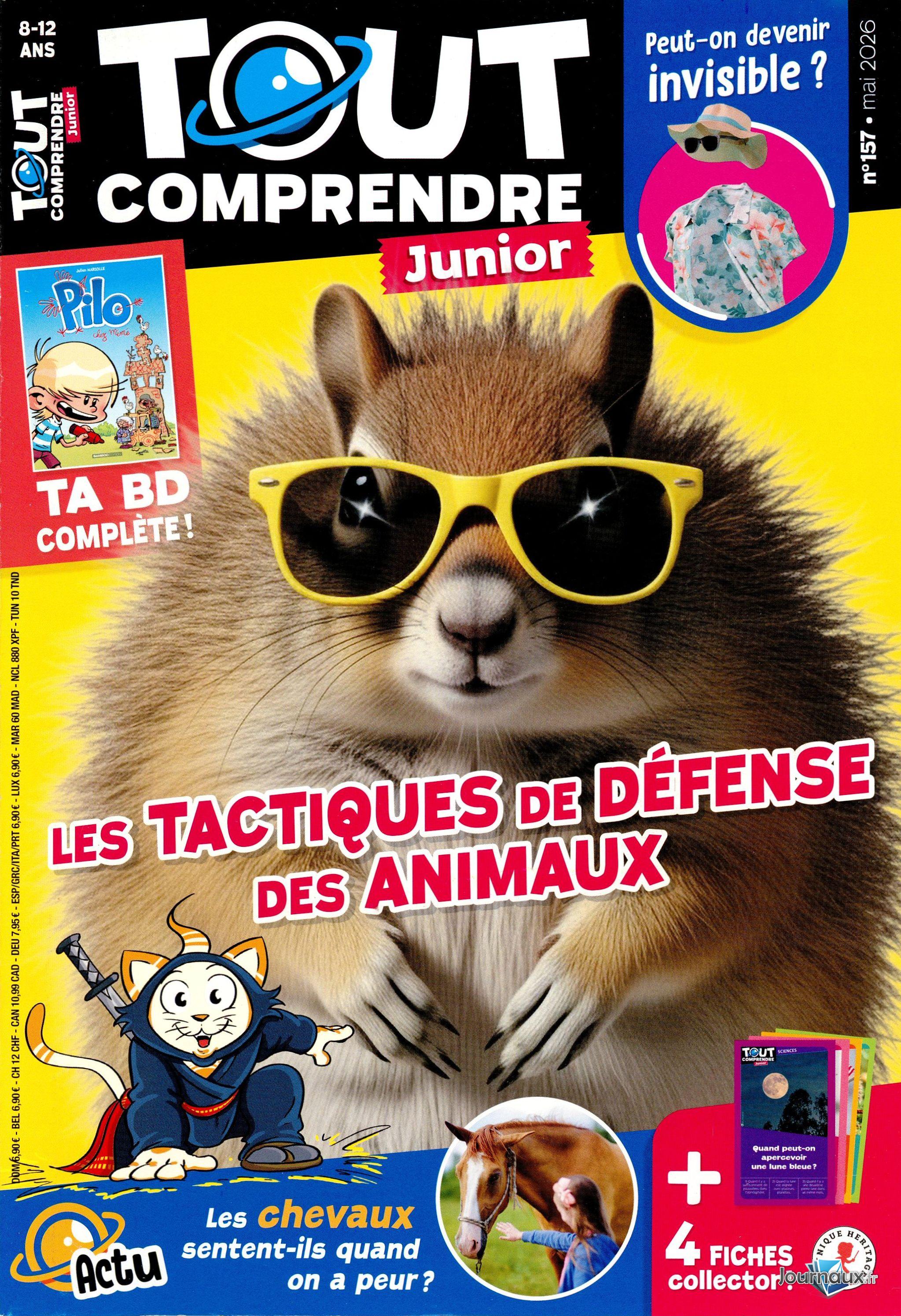 Tout Comprendre Junior - 2 magazines n° 157 2026-04-23