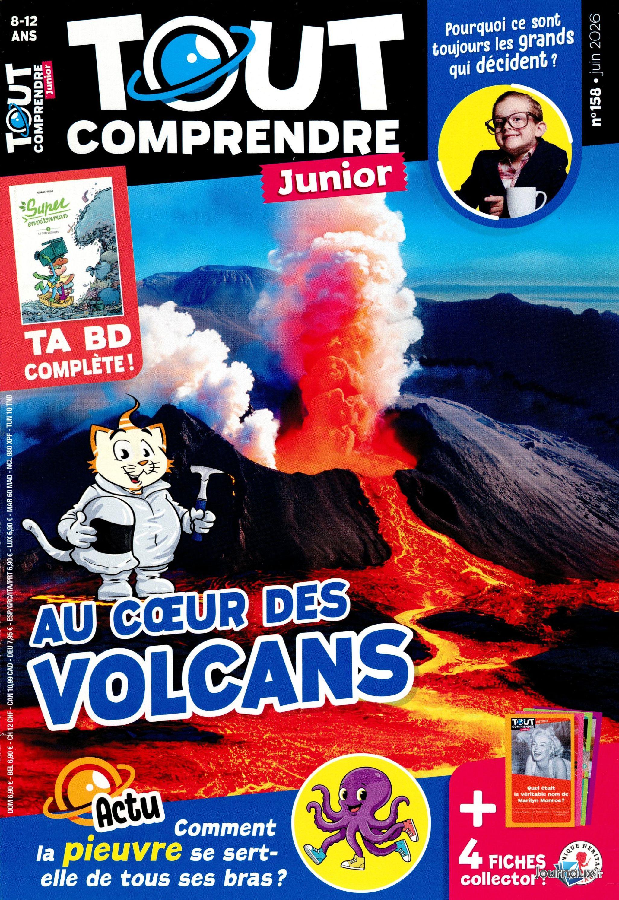 Tout Comprendre Junior - 2 magazines n° 159 2026-06-24