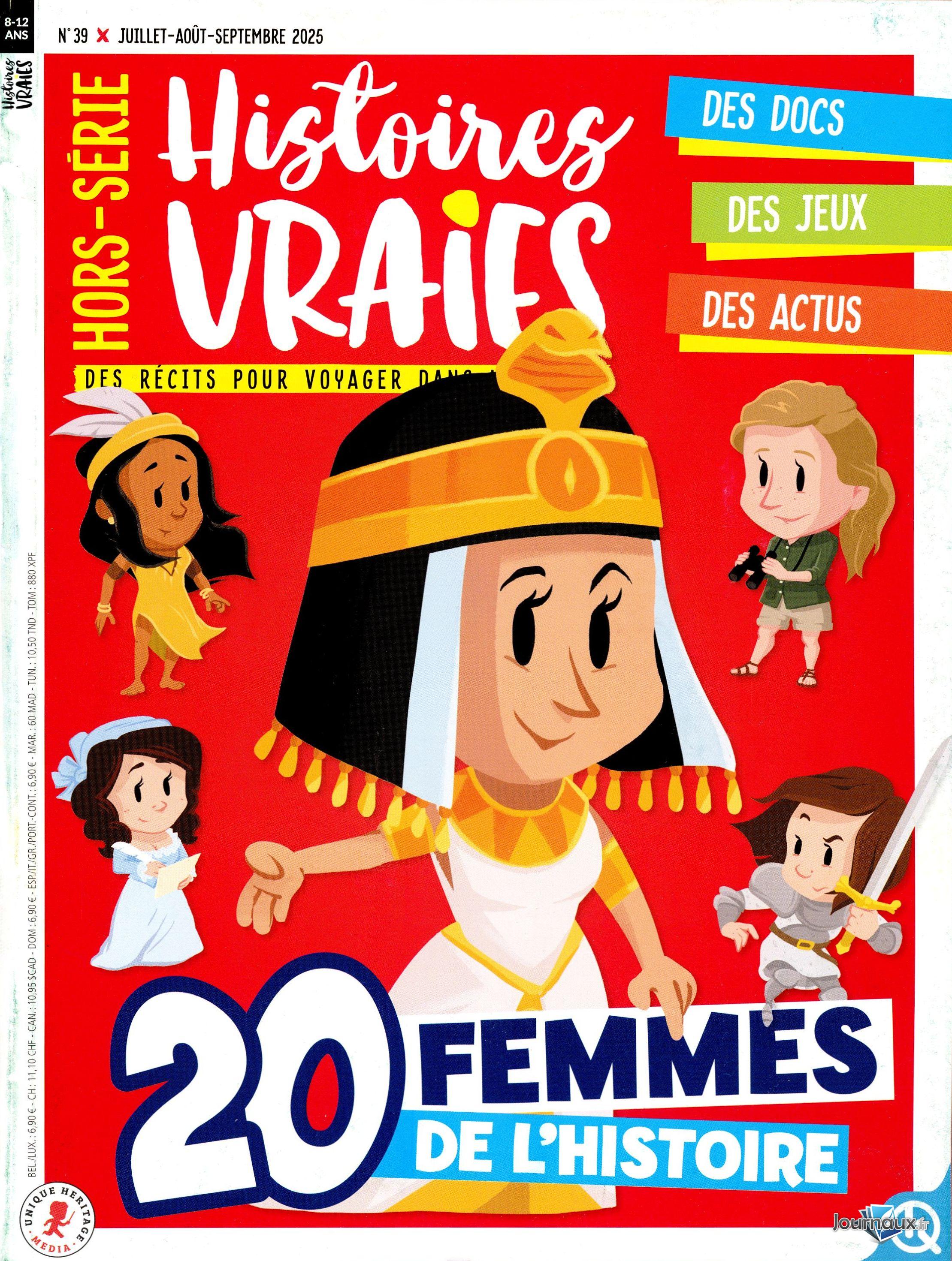 Histoires Vraies Hors Série  n° 39 2025-06-18