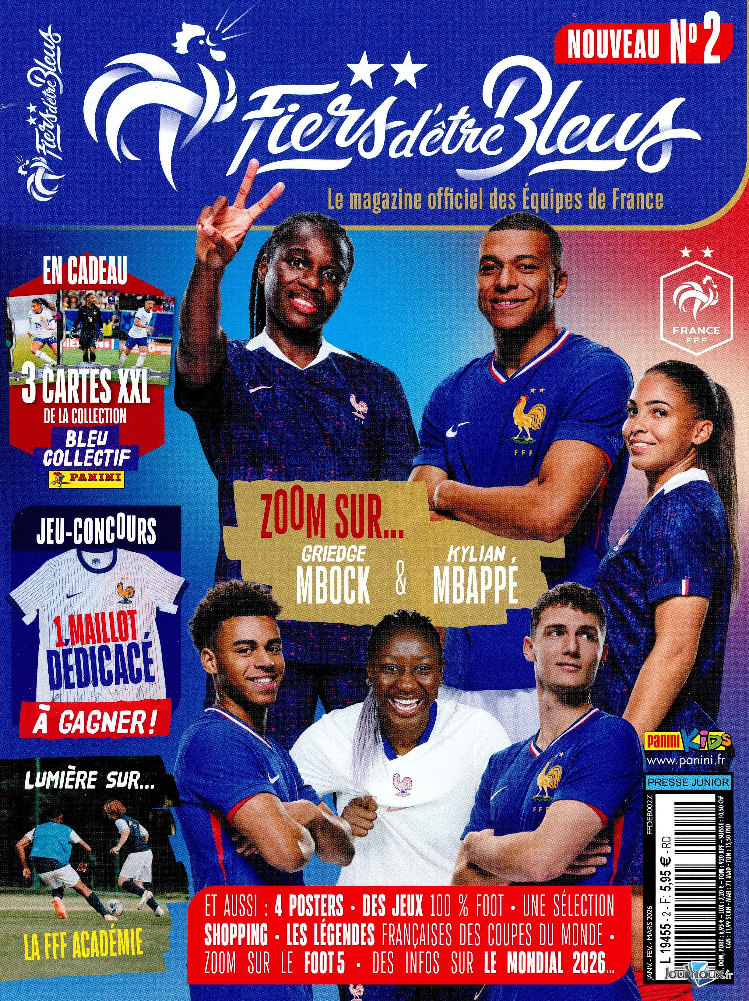 Panini Fiers d'être bleus n° 2 2026-01-15