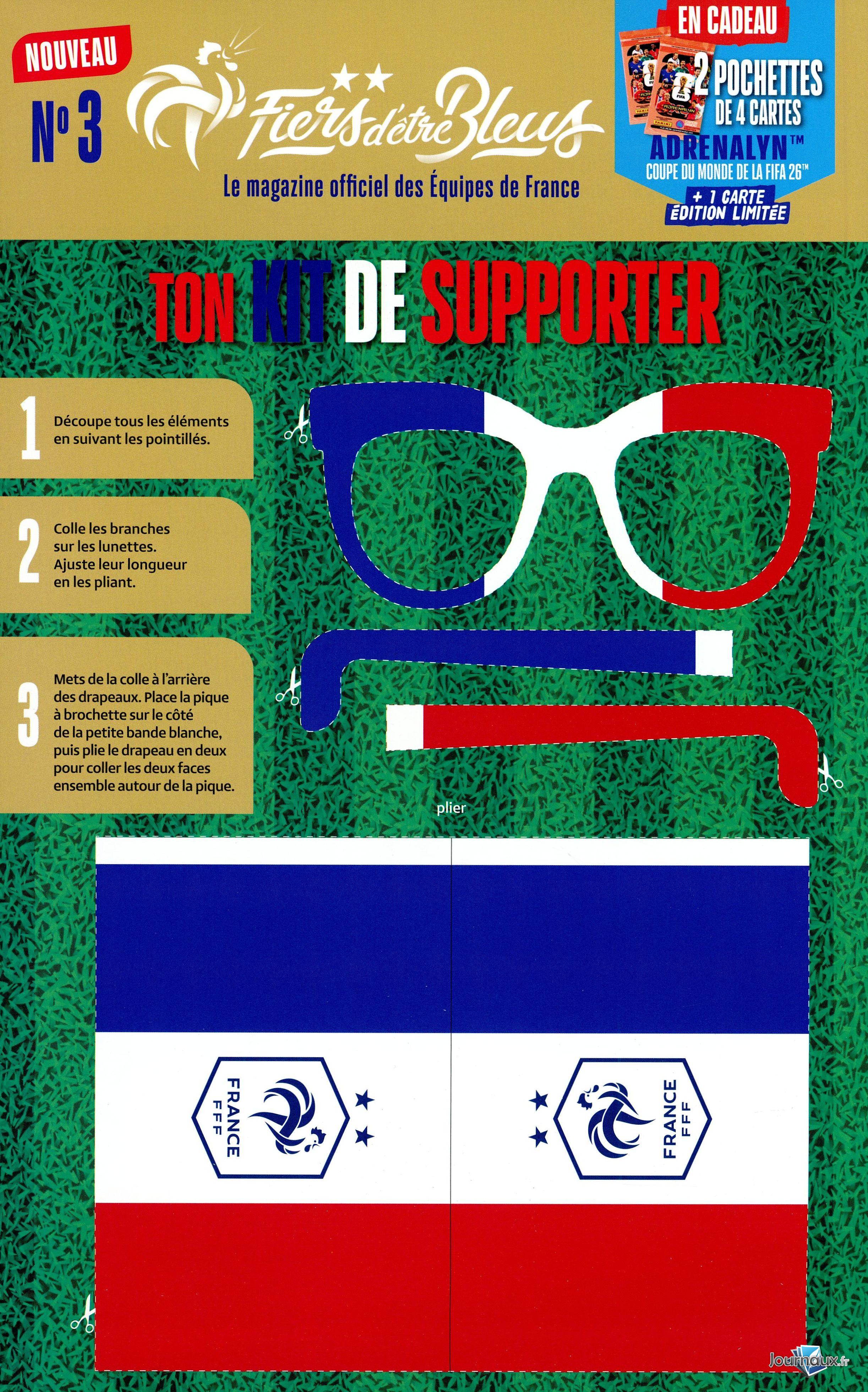 Panini Fiers d'être bleus n° 3 2026-04-11