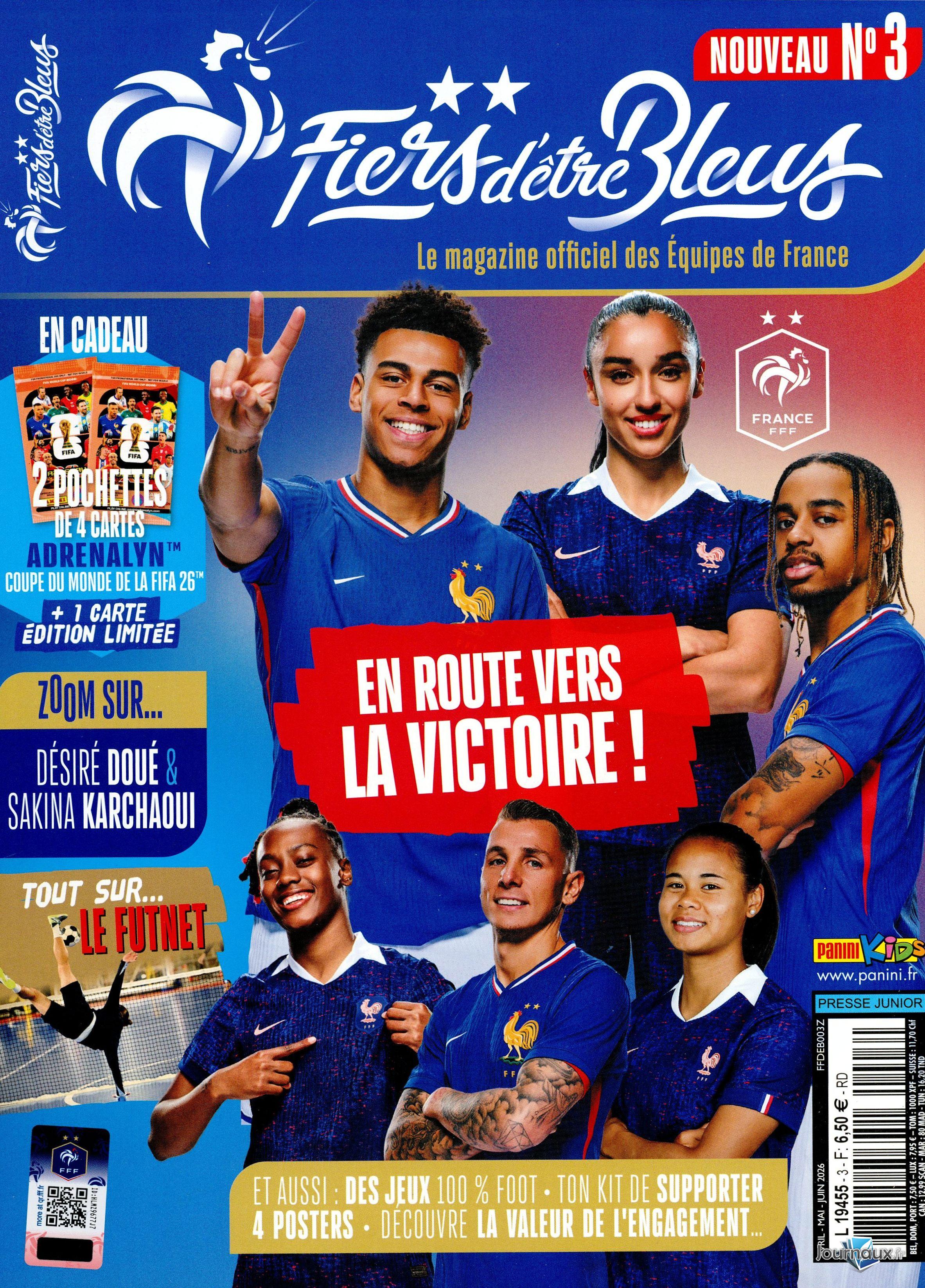 Panini Fiers d'être bleus n° 3 2026-04-11