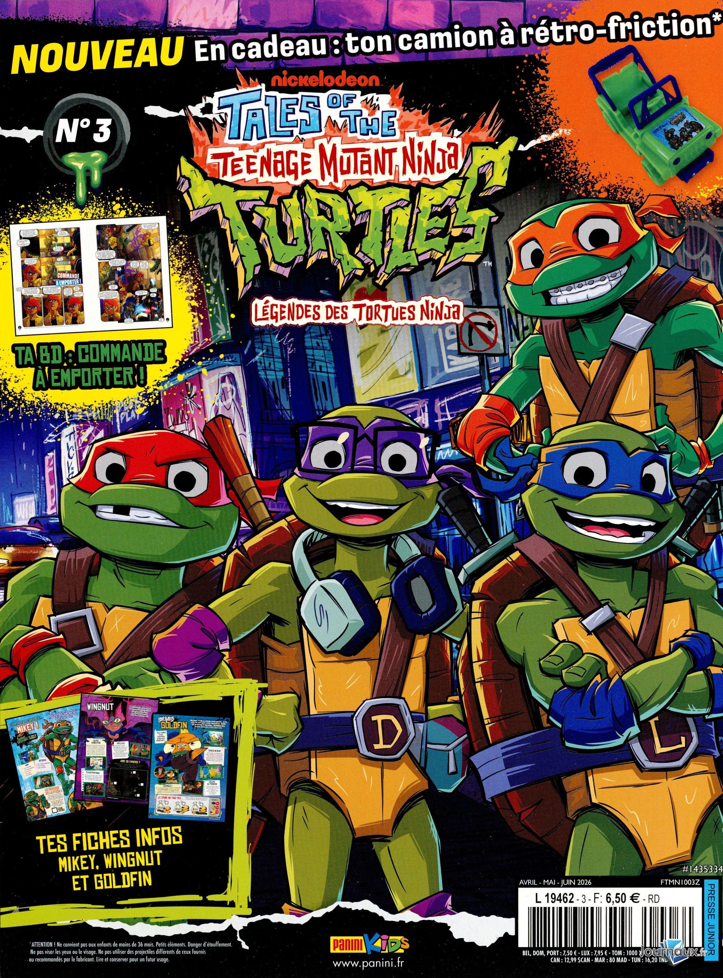 Les tortues ninja  n° 3 2026-04-18