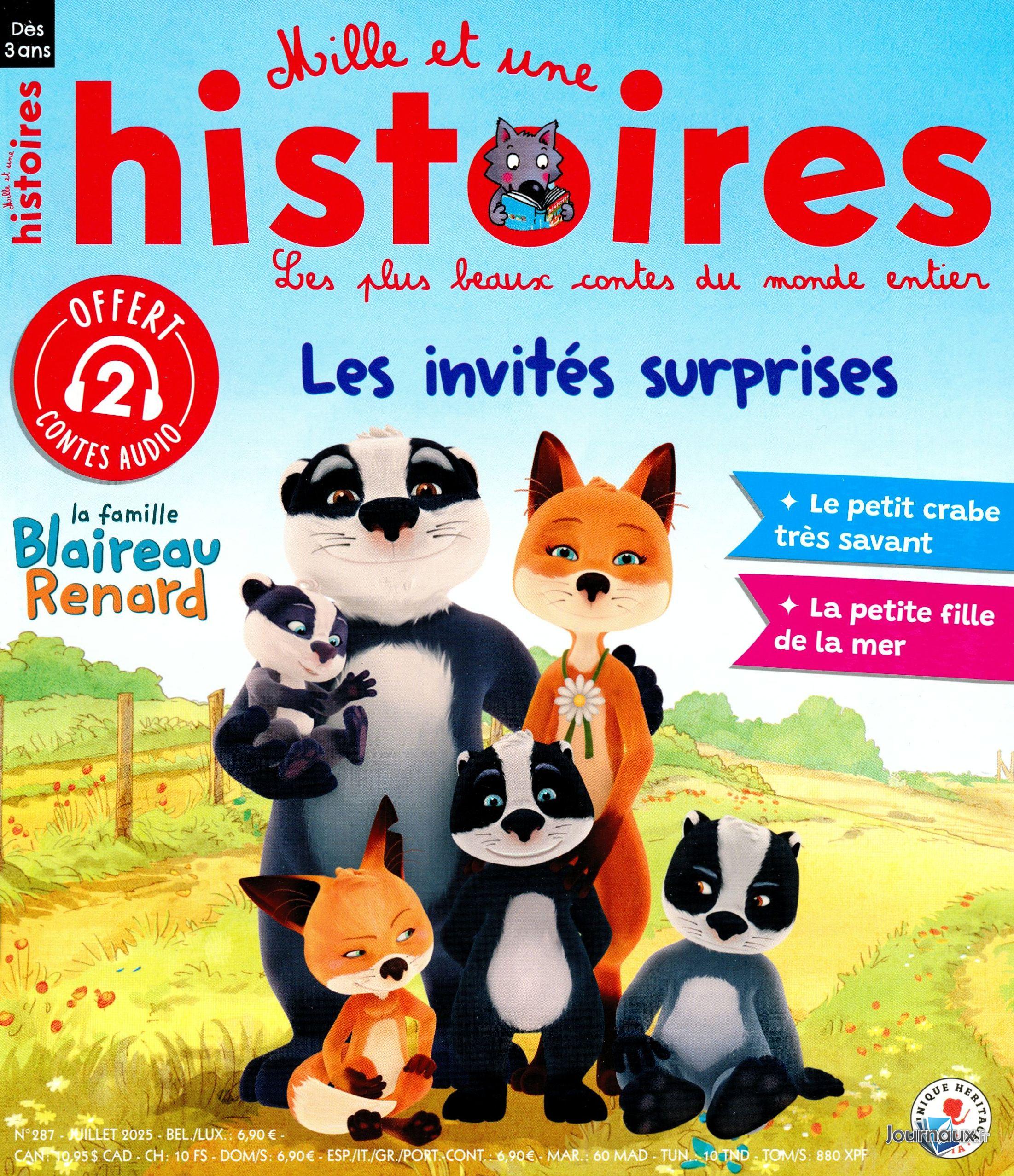 Mille et une Histoires  n° 287 2025-06-25
