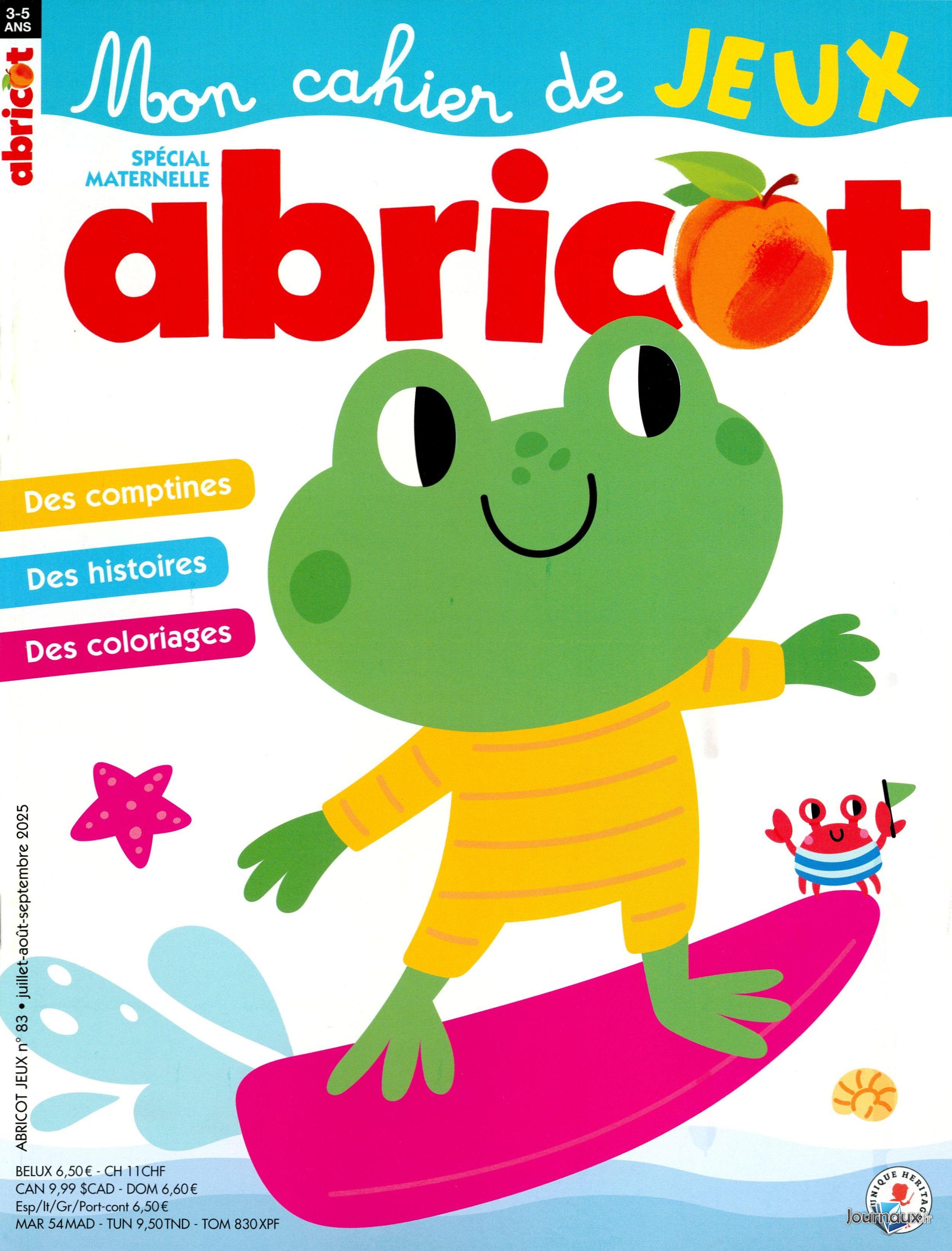 Abricot Jeux  n° 83 2025-06-12