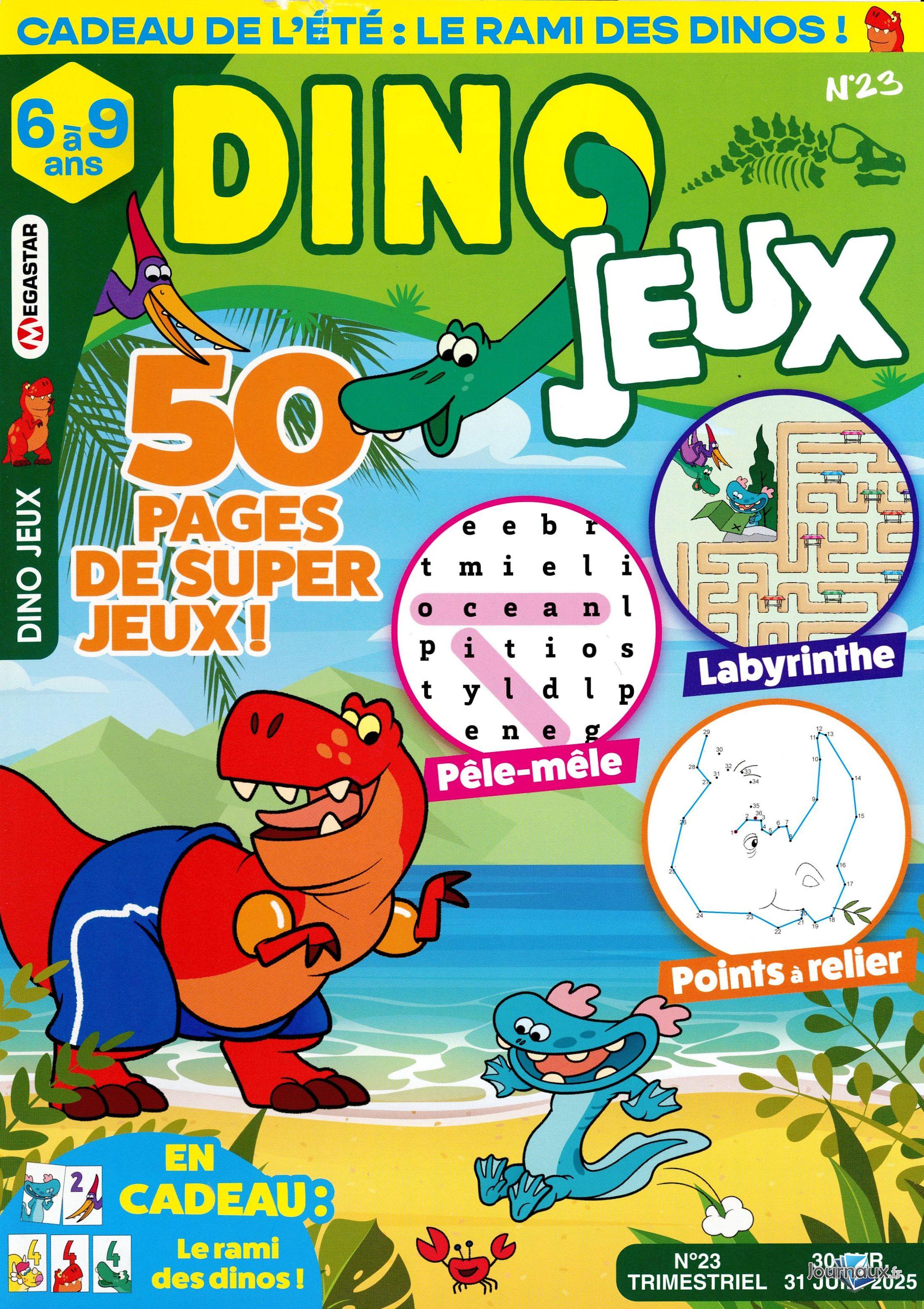 MG Dino Jeux 6 à 9 ans n° 23 2025-04-30