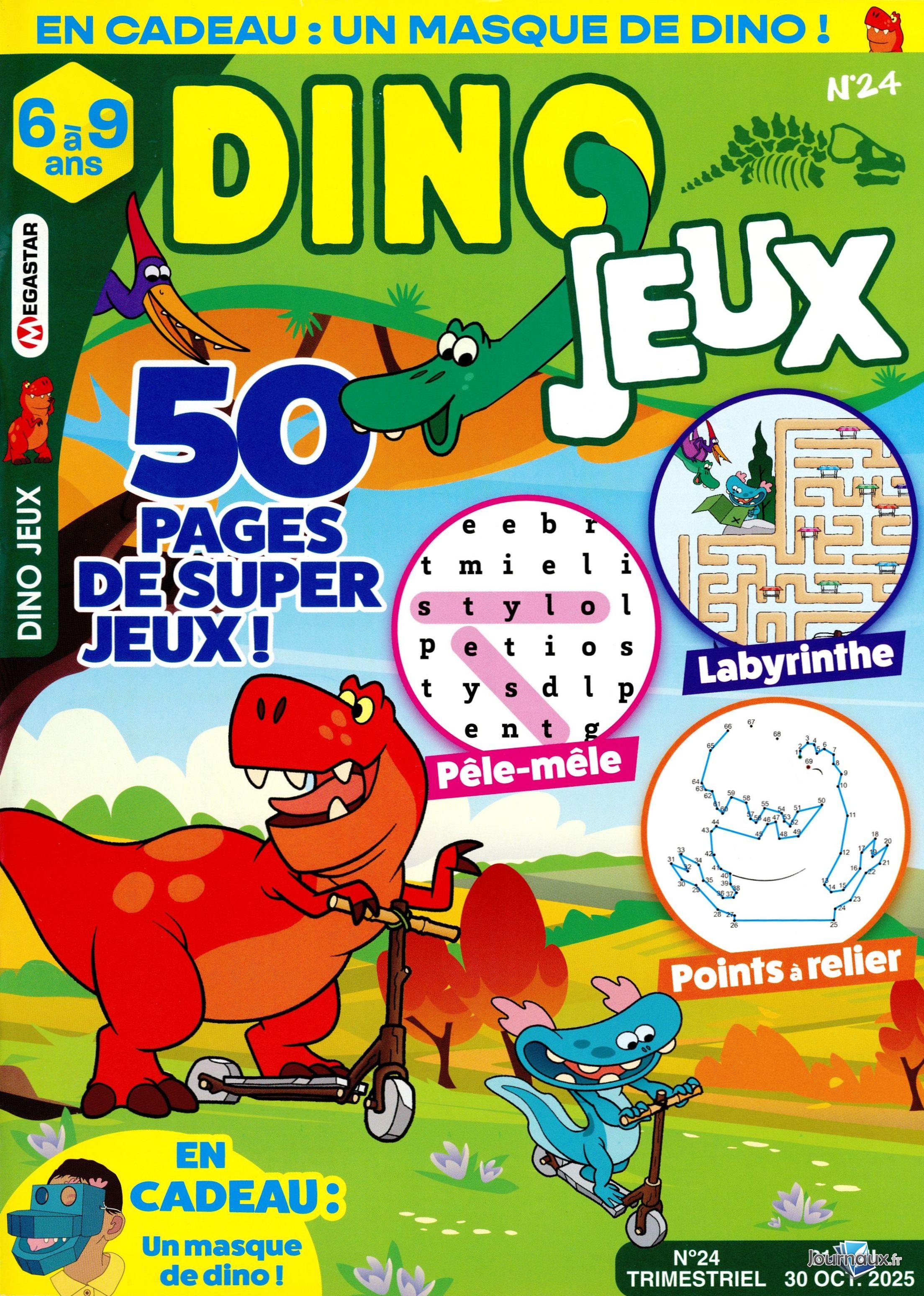 MG Dino Jeux 6 à 9 ans n° 24 2025-07-31