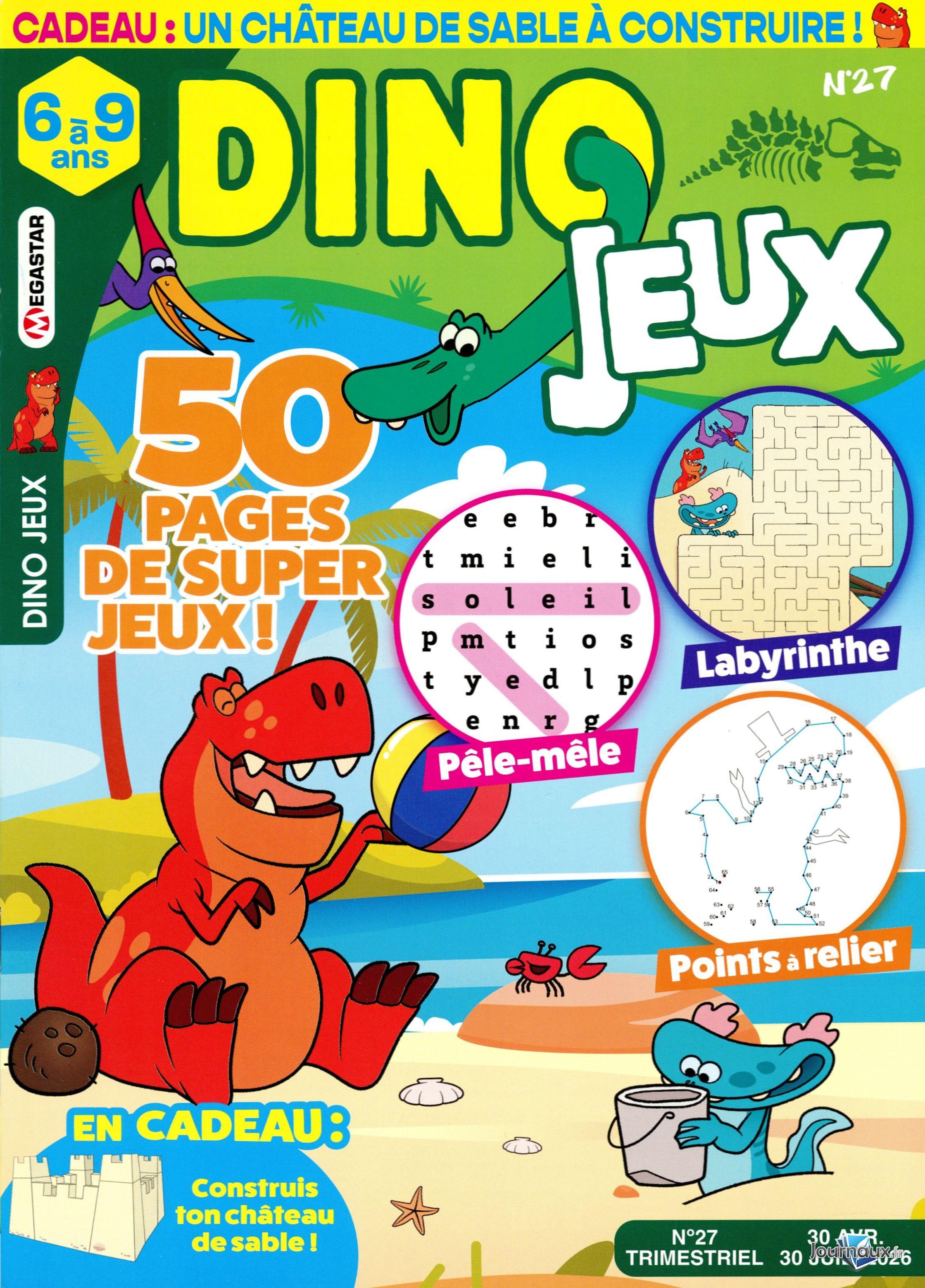MG Dino Jeux 6 à 9 ans n° 27 2026-04-30