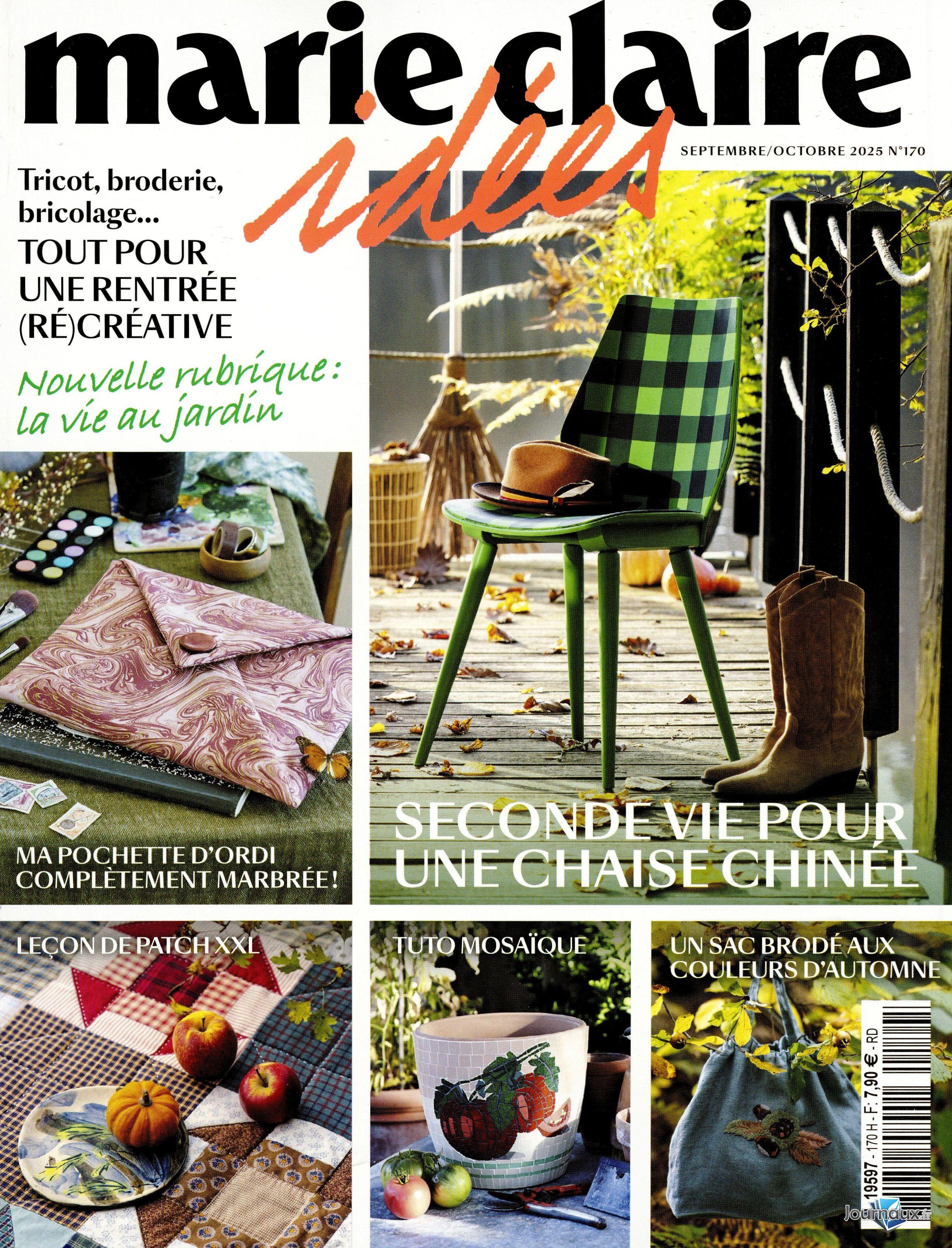 Marie Claire Idées n° 170 2025-08-29