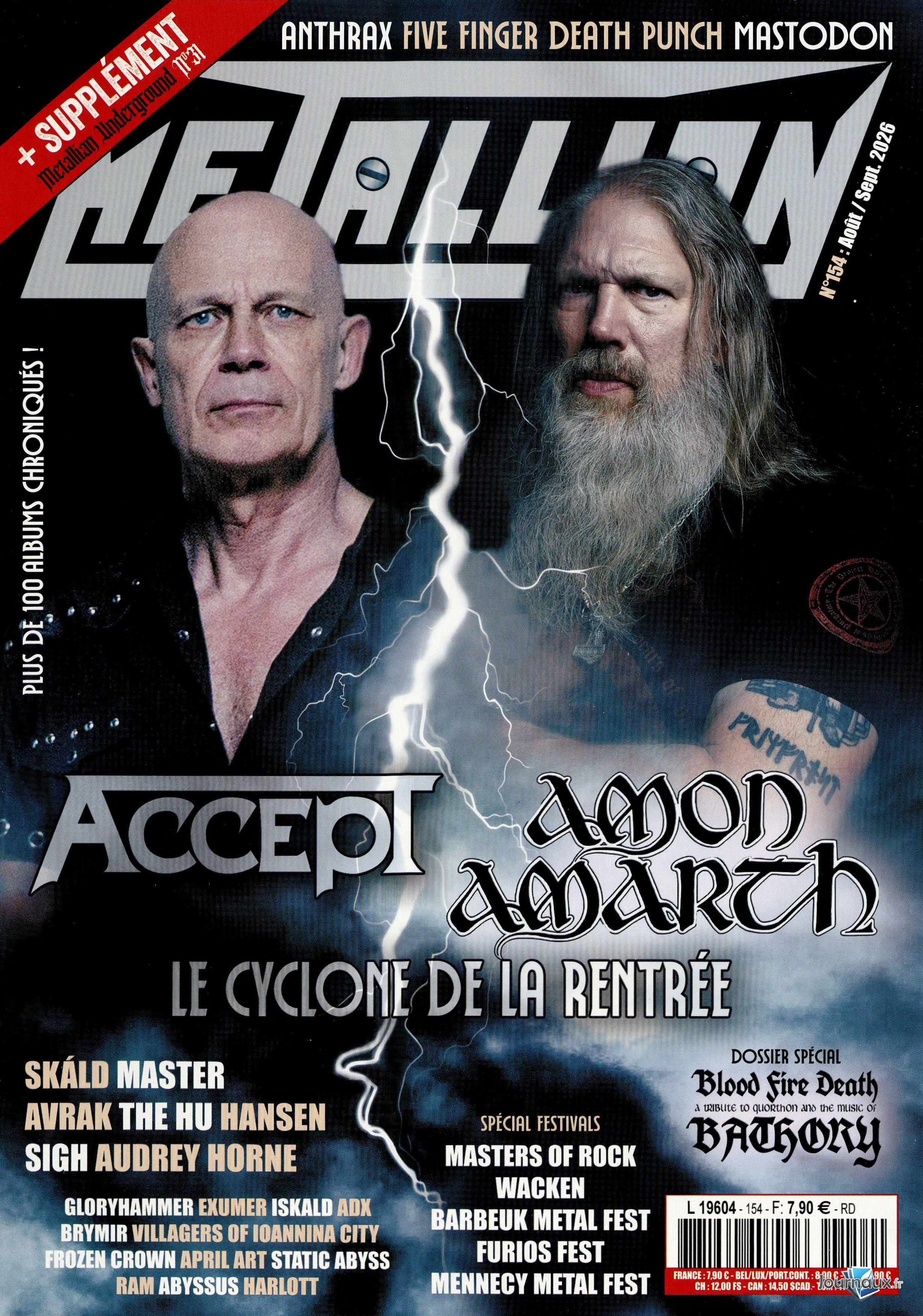 Metallian n° 154 2026-09-22