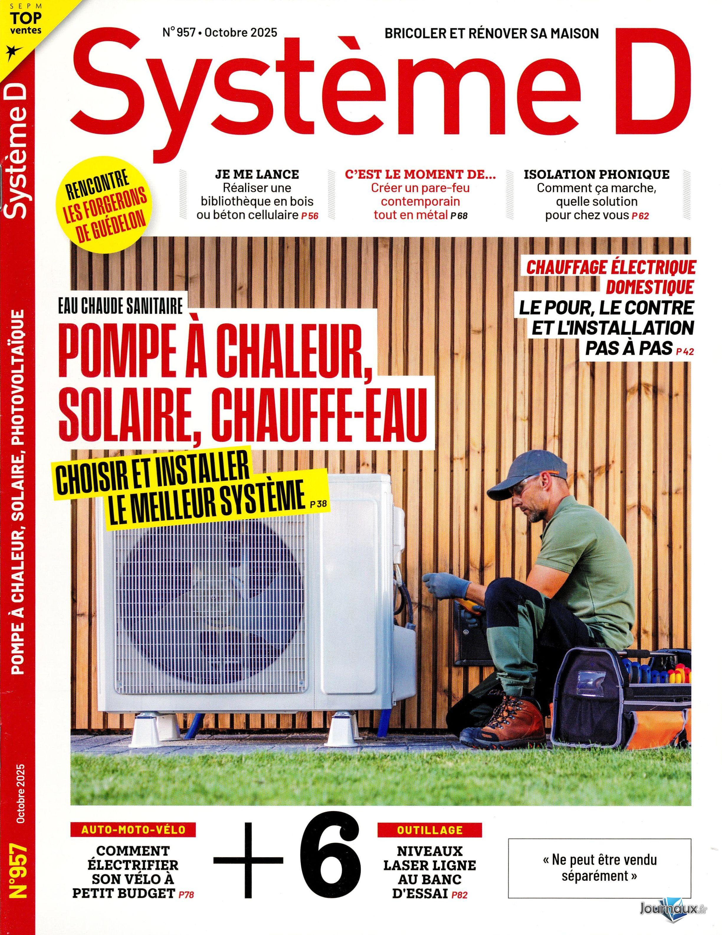 Pack Maison & Travaux + Système D n° 354 2025-10-09