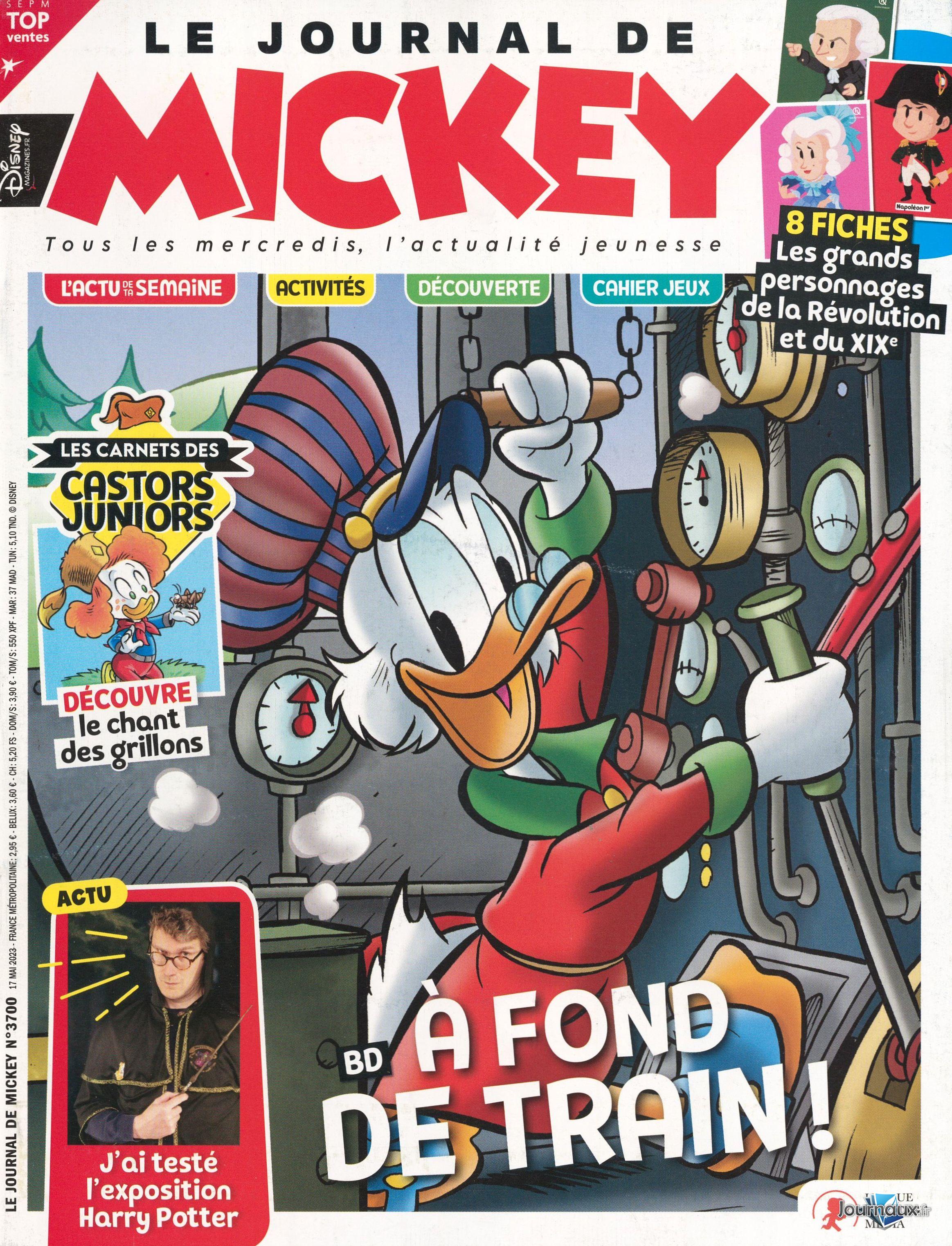 Pack Journal de Mickey n° 3 2023-08-25