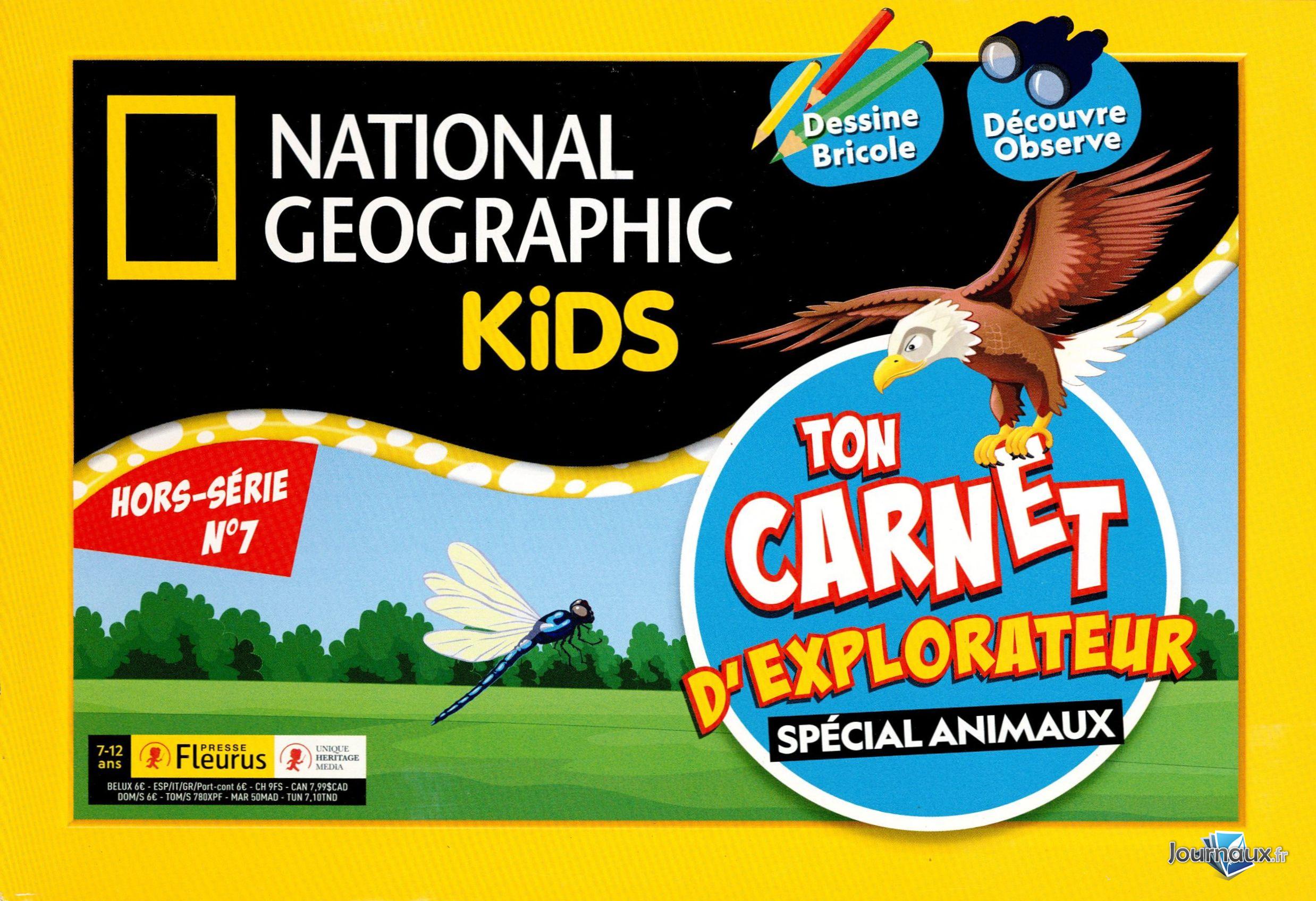 Pack offre national géographique kids hors série n° 1 2025-10-16