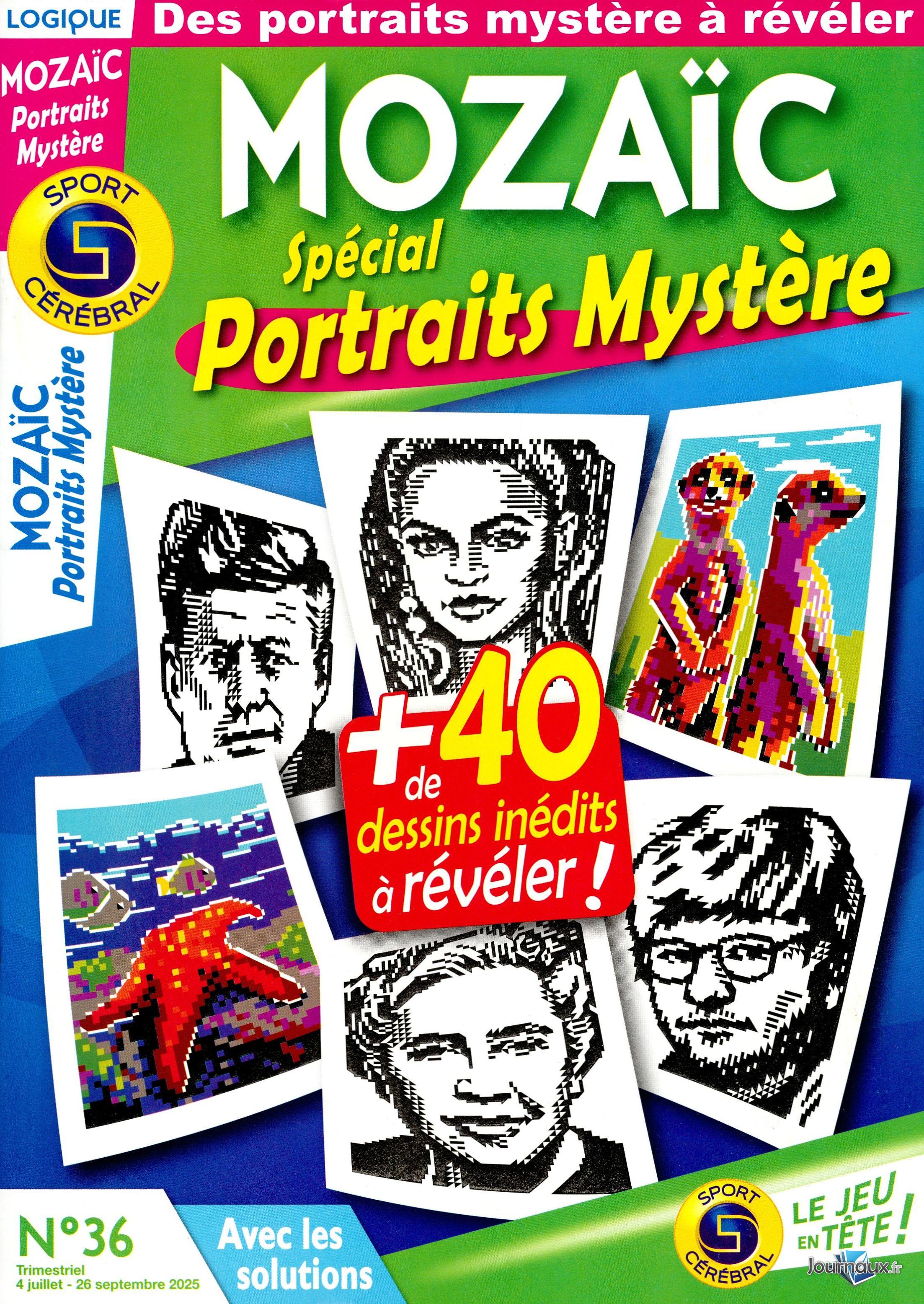 SC Mozaïc Spécial Portraits Mystère  n° 36 2025-07-08