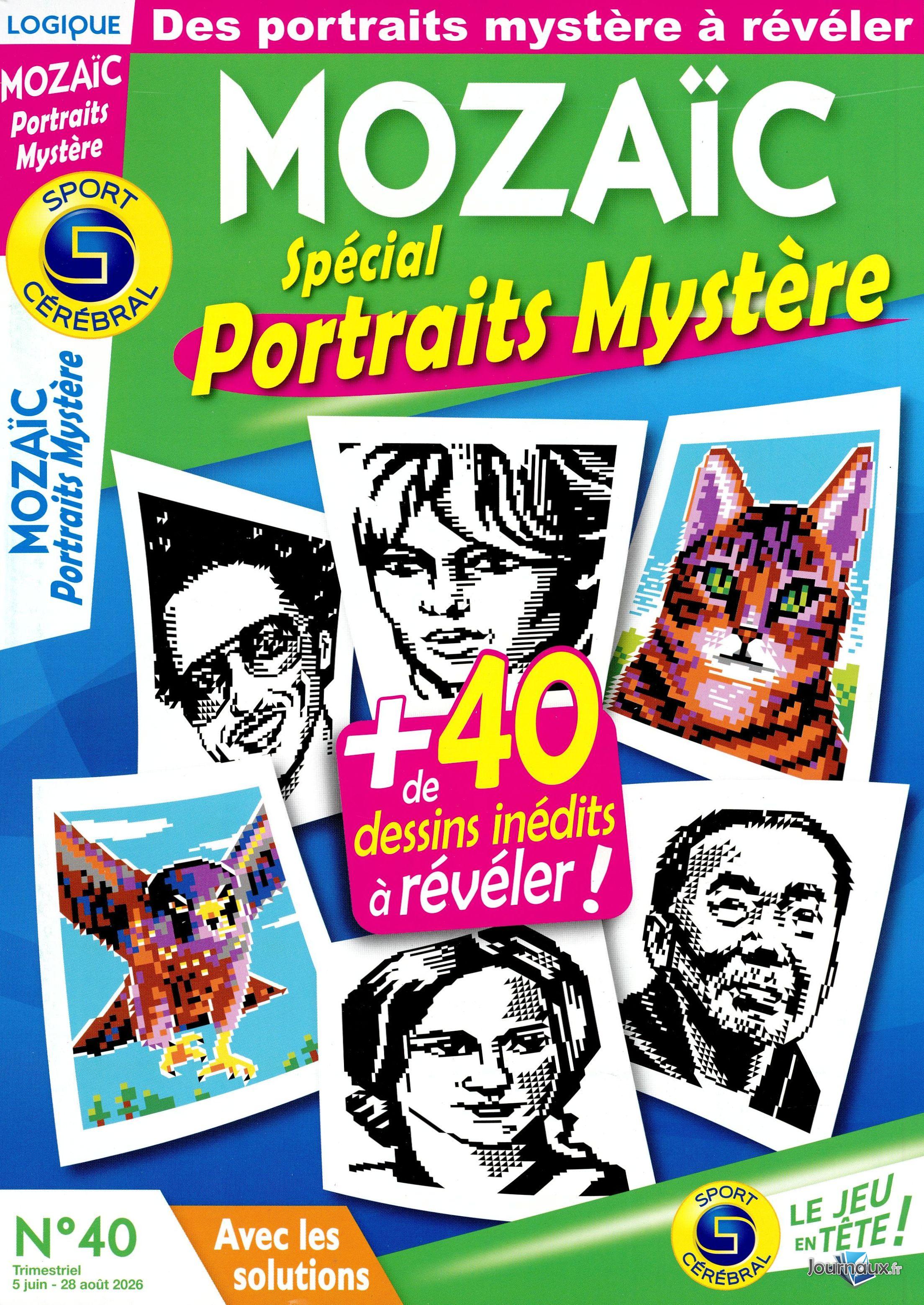 SC Mozaïc Spécial Portraits Mystère  n° 40 2026-06-09