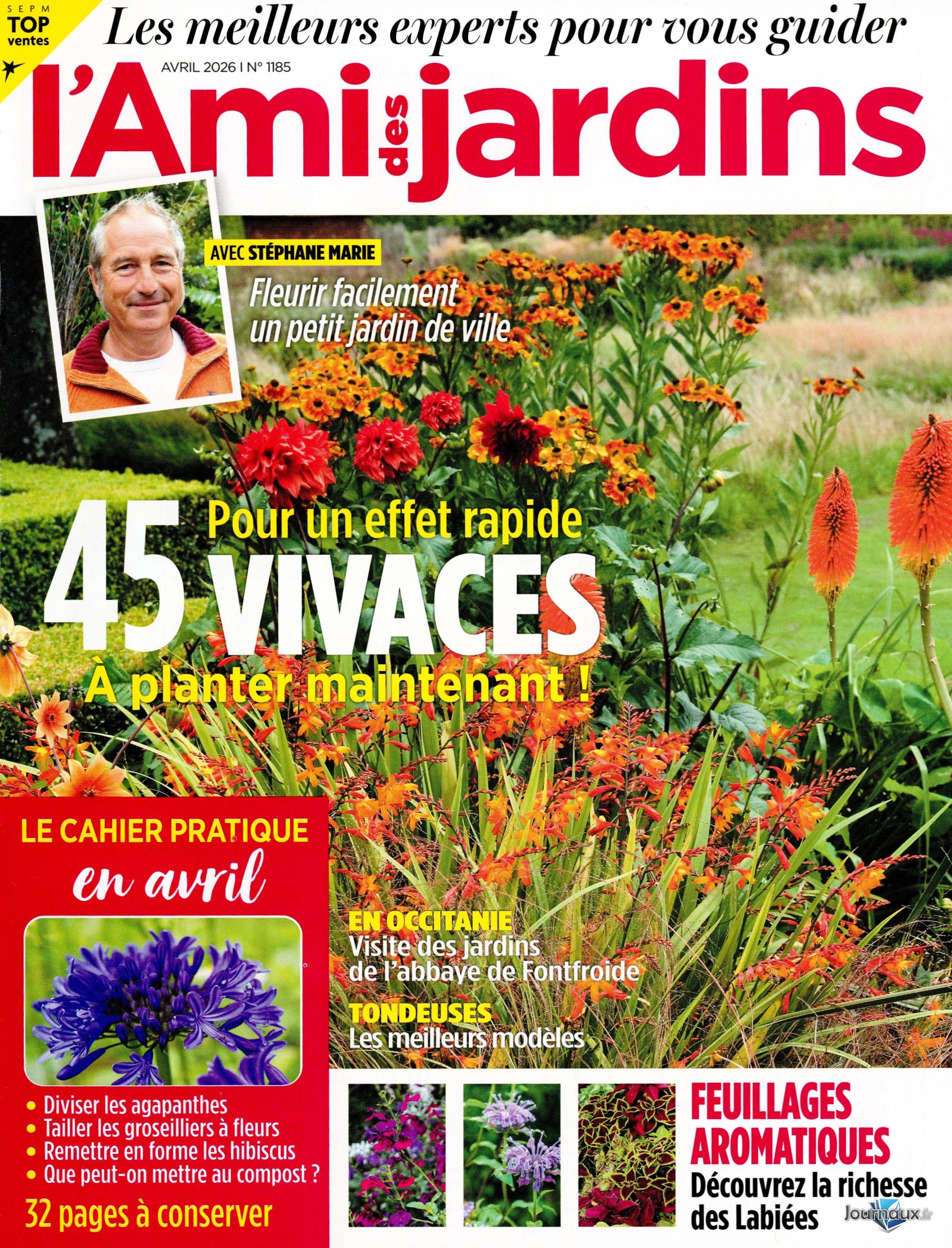 Pleine vie + Ami des jardins  n° 479 2026-04-01