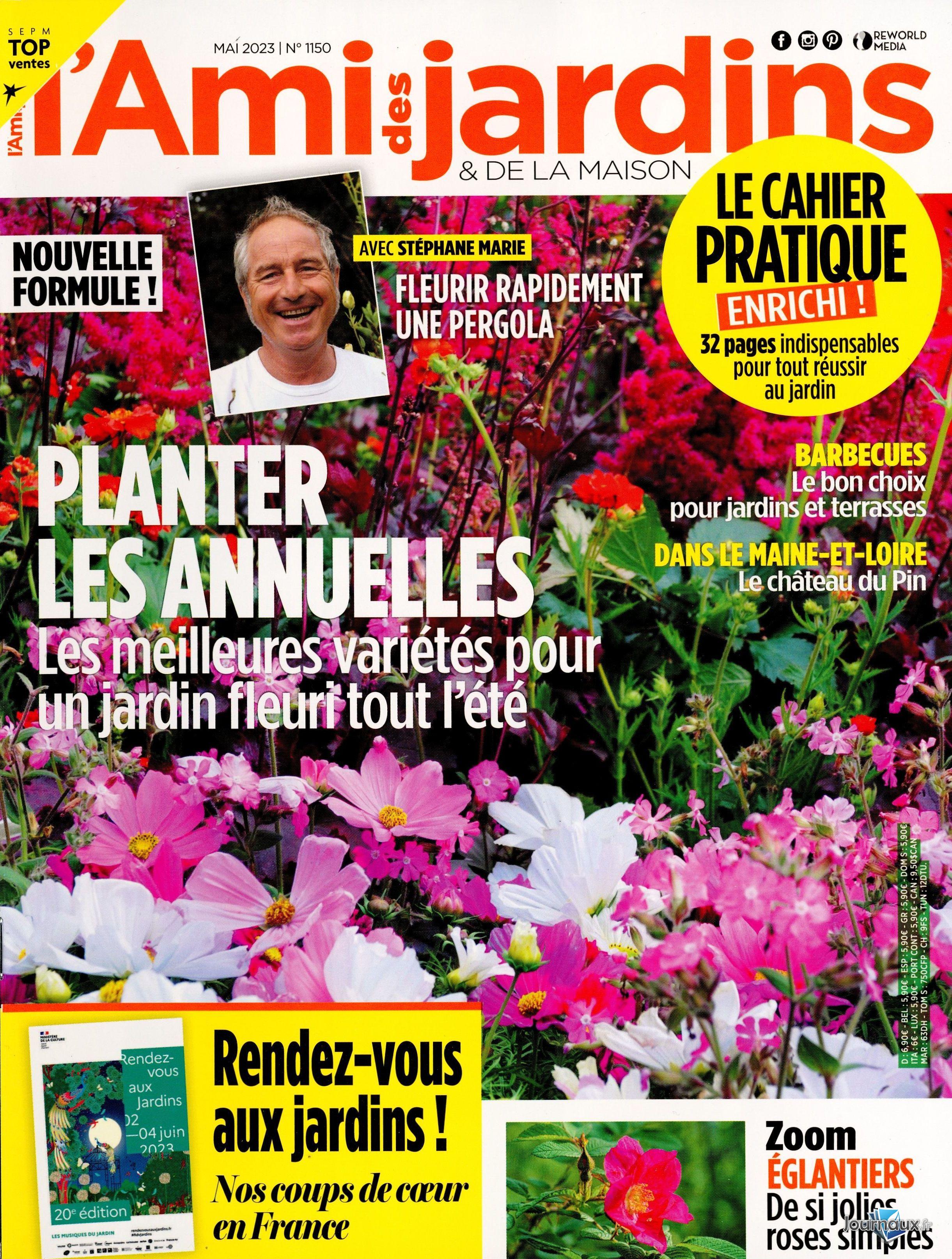 Pleine Vie + L'Ami des Jardins n° 444 2023-05-16