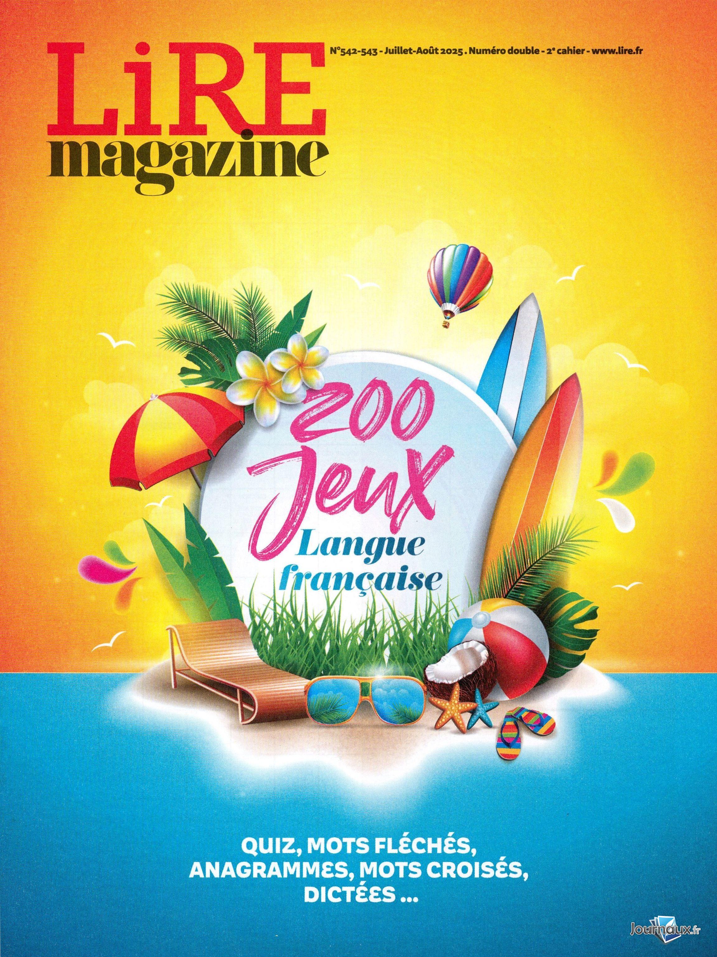 Lire Magazine Littéraire n° 542 2025-06-27