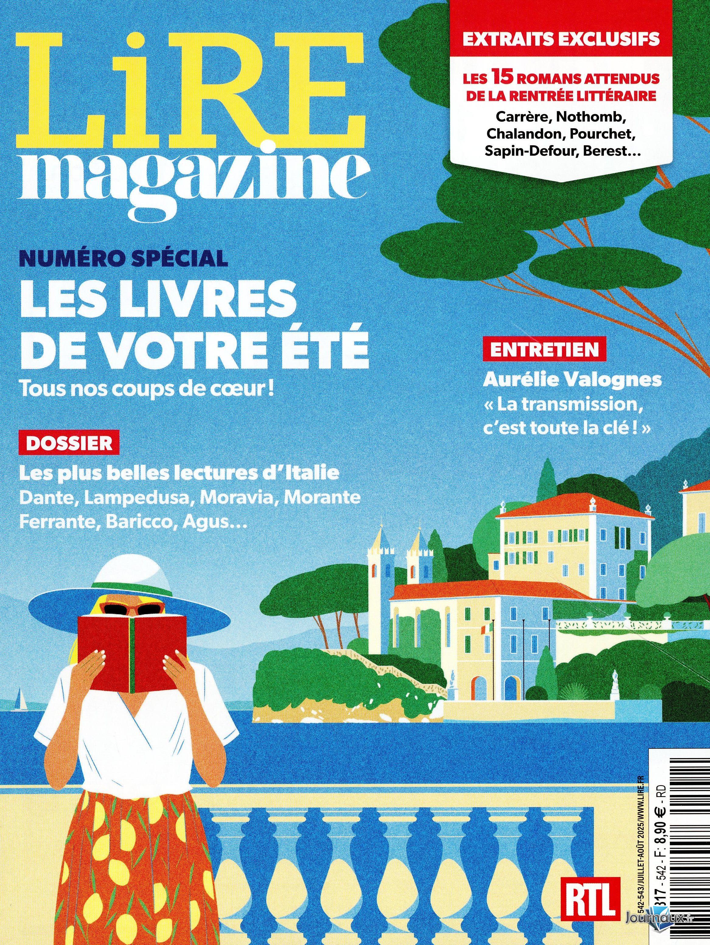 Lire Magazine Littéraire n° 542 2025-06-27