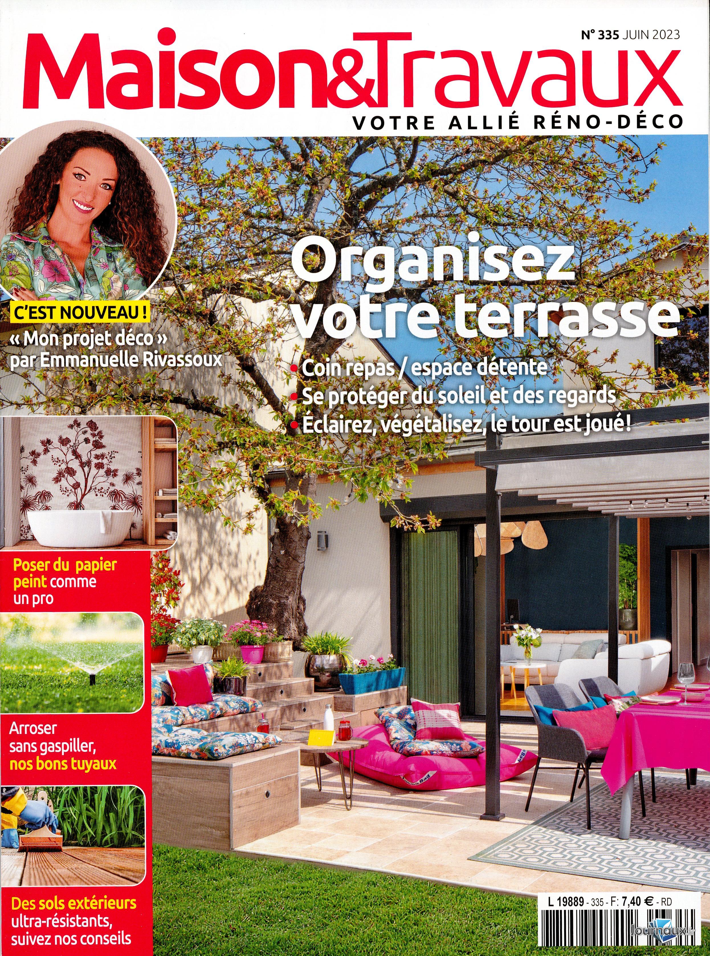 Maison & Travaux + stickers n° 335 2023-06-02