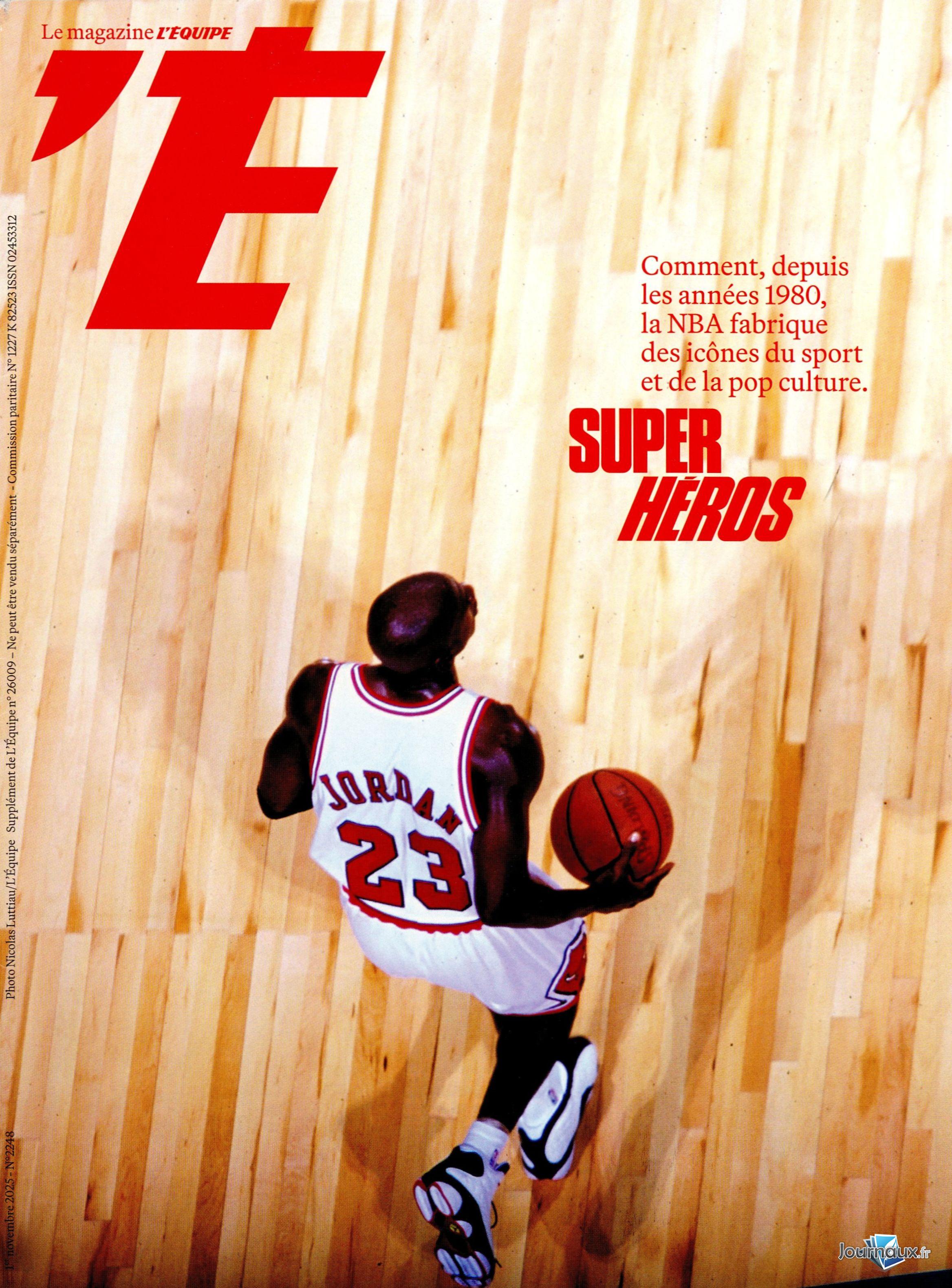 L'Equipe Samedi + Supplément Equipe Magazine n° 1101 2025-11-01