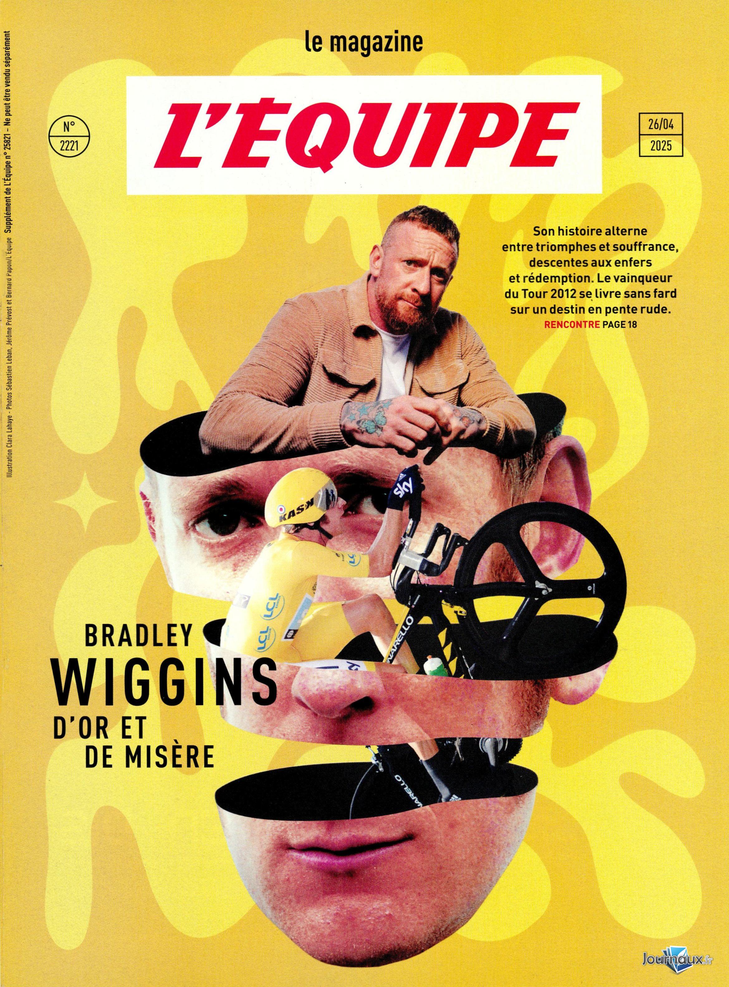 L'Equipe Samedi + Supplément Equipe Magazine n° 426 2025-04-26